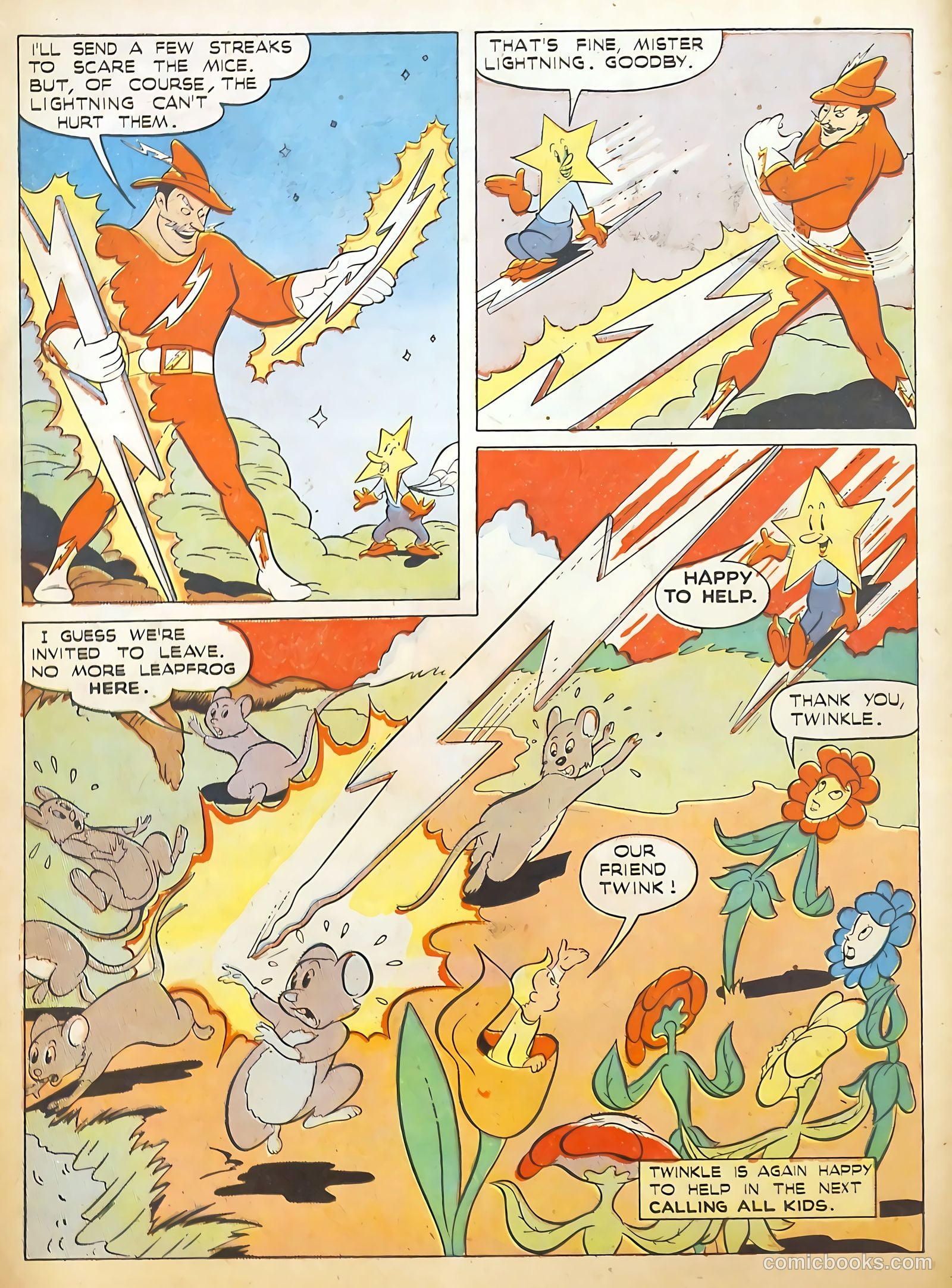 Calling All Kids #4 (1946) — page 8 of 52
