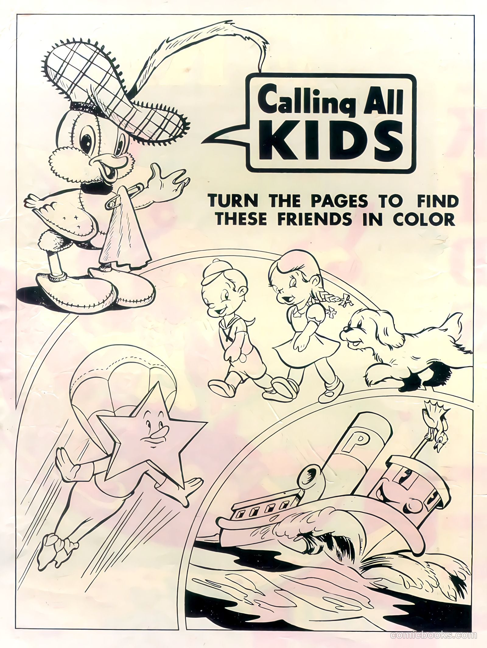 Calling All Kids #5 (1946) — page 2 of 52