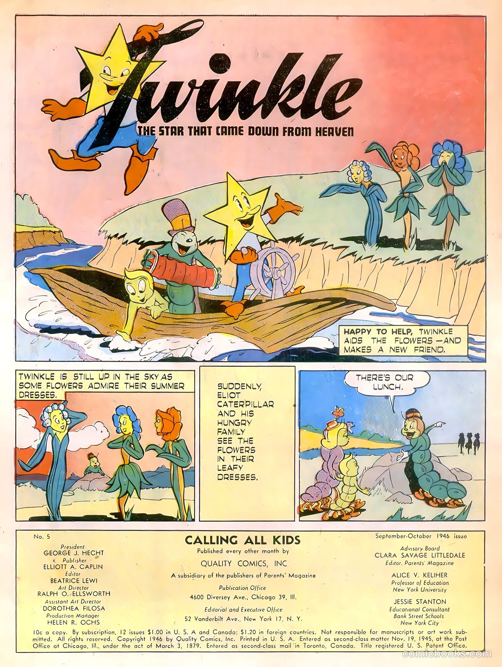 Calling All Kids #5 (1946) — page 3 of 52