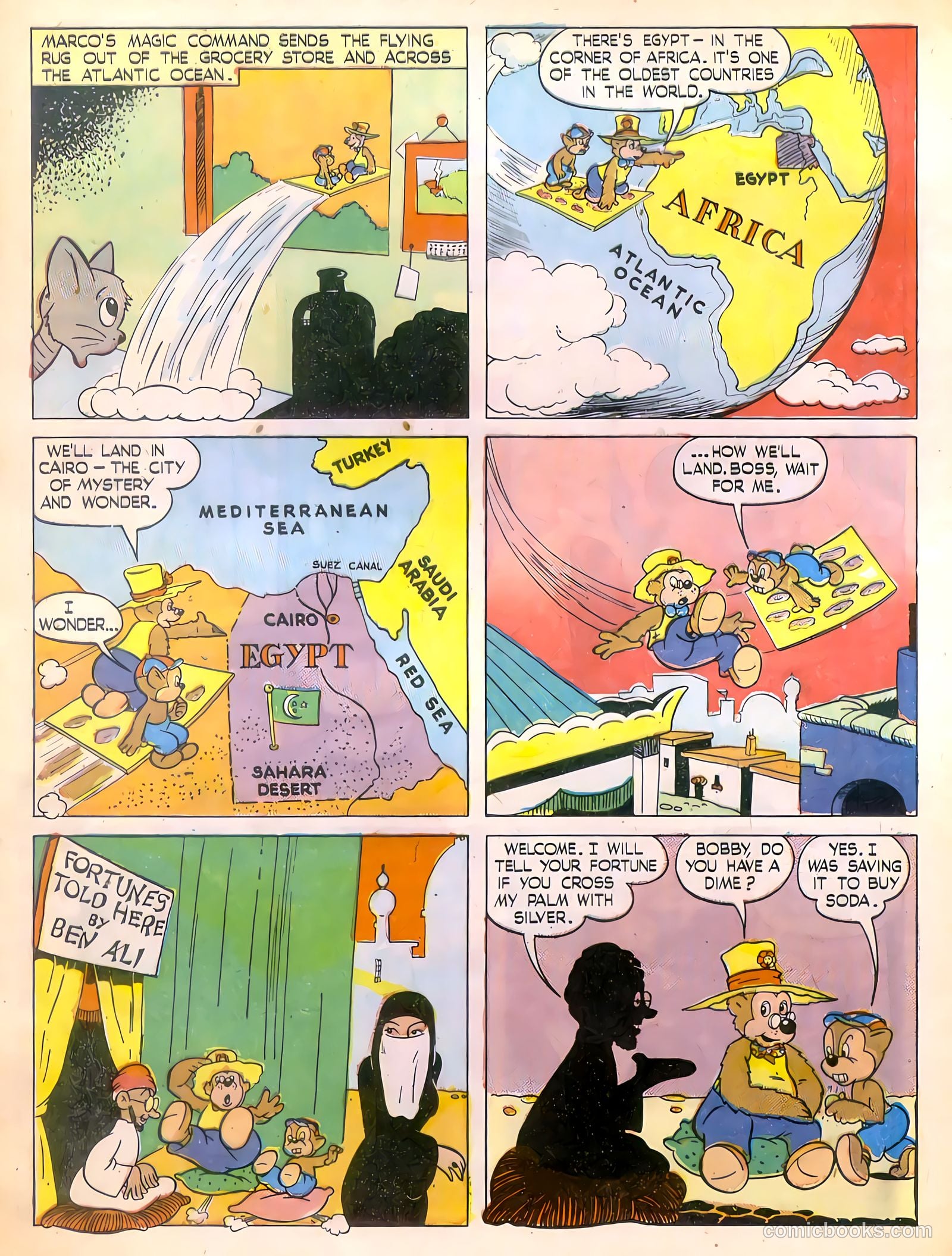 Calling All Kids #5 (1946) — page 10 of 52