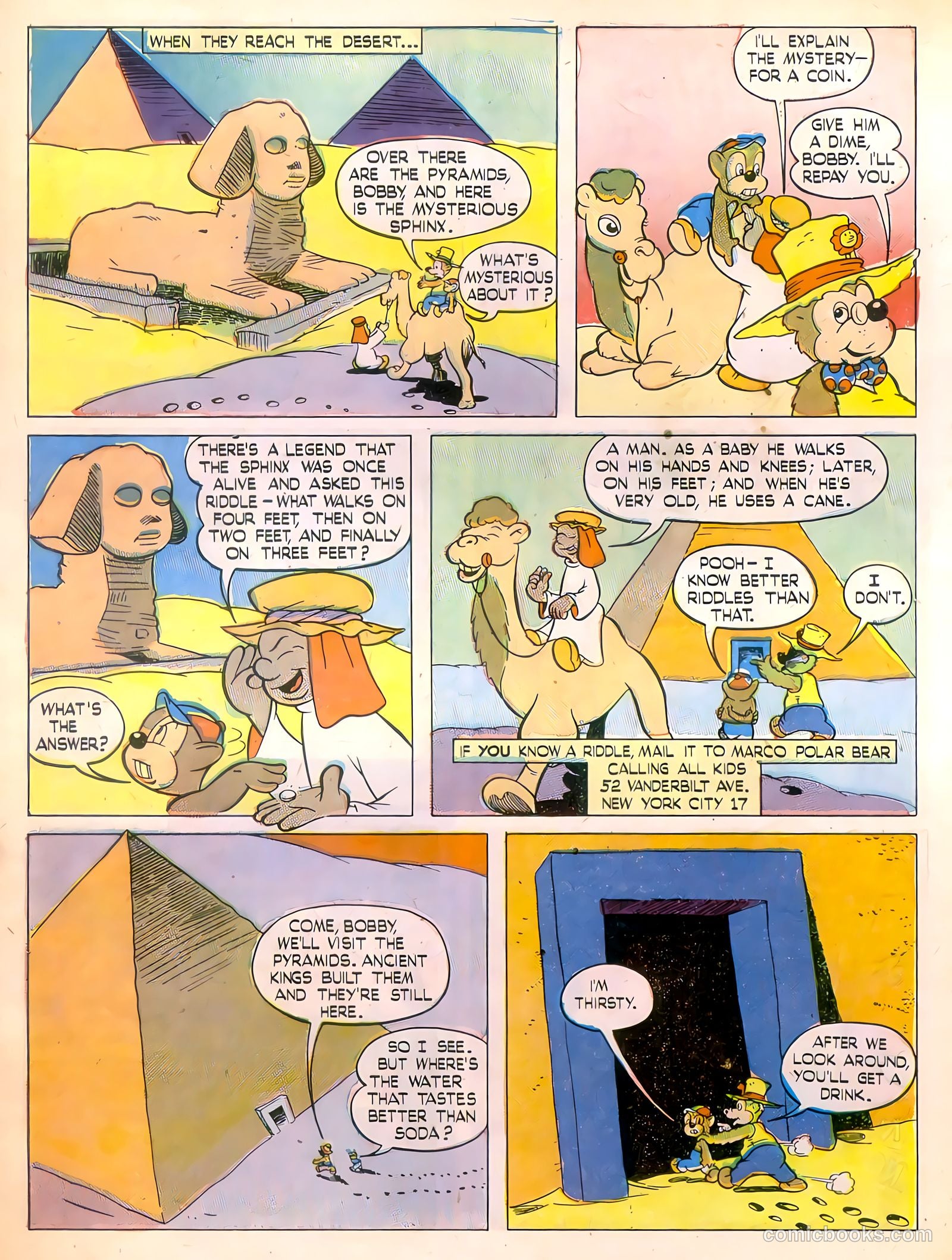 Calling All Kids #5 (1946) — page 12 of 52