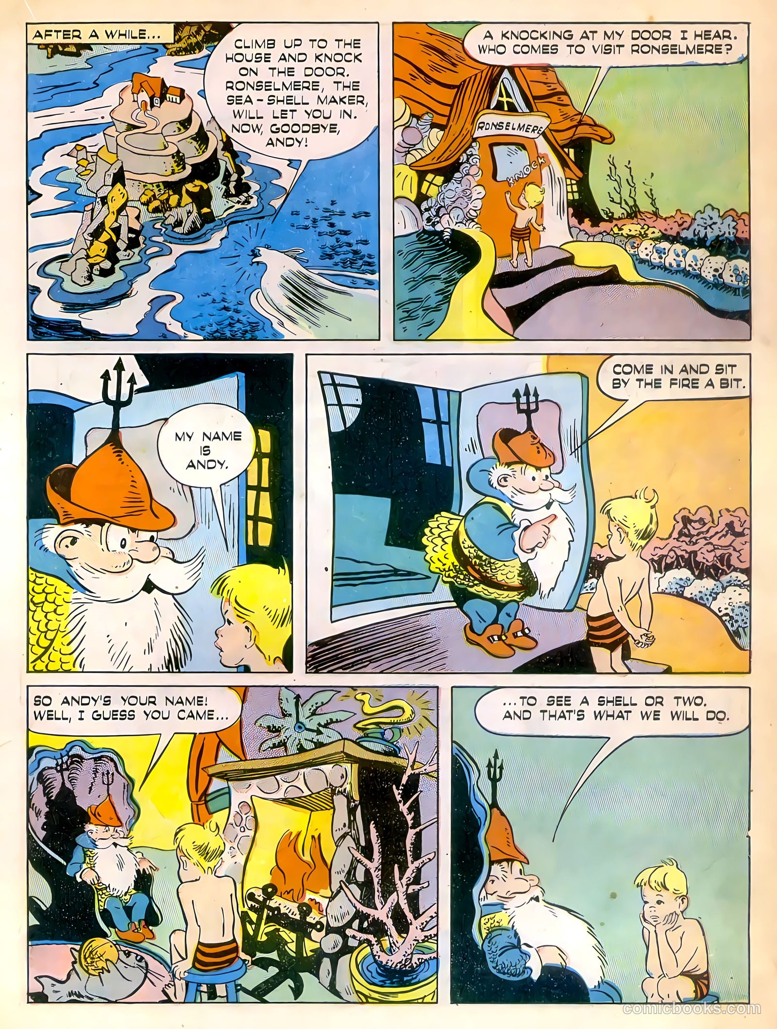 Calling All Kids #5 (1946) — page 23 of 52