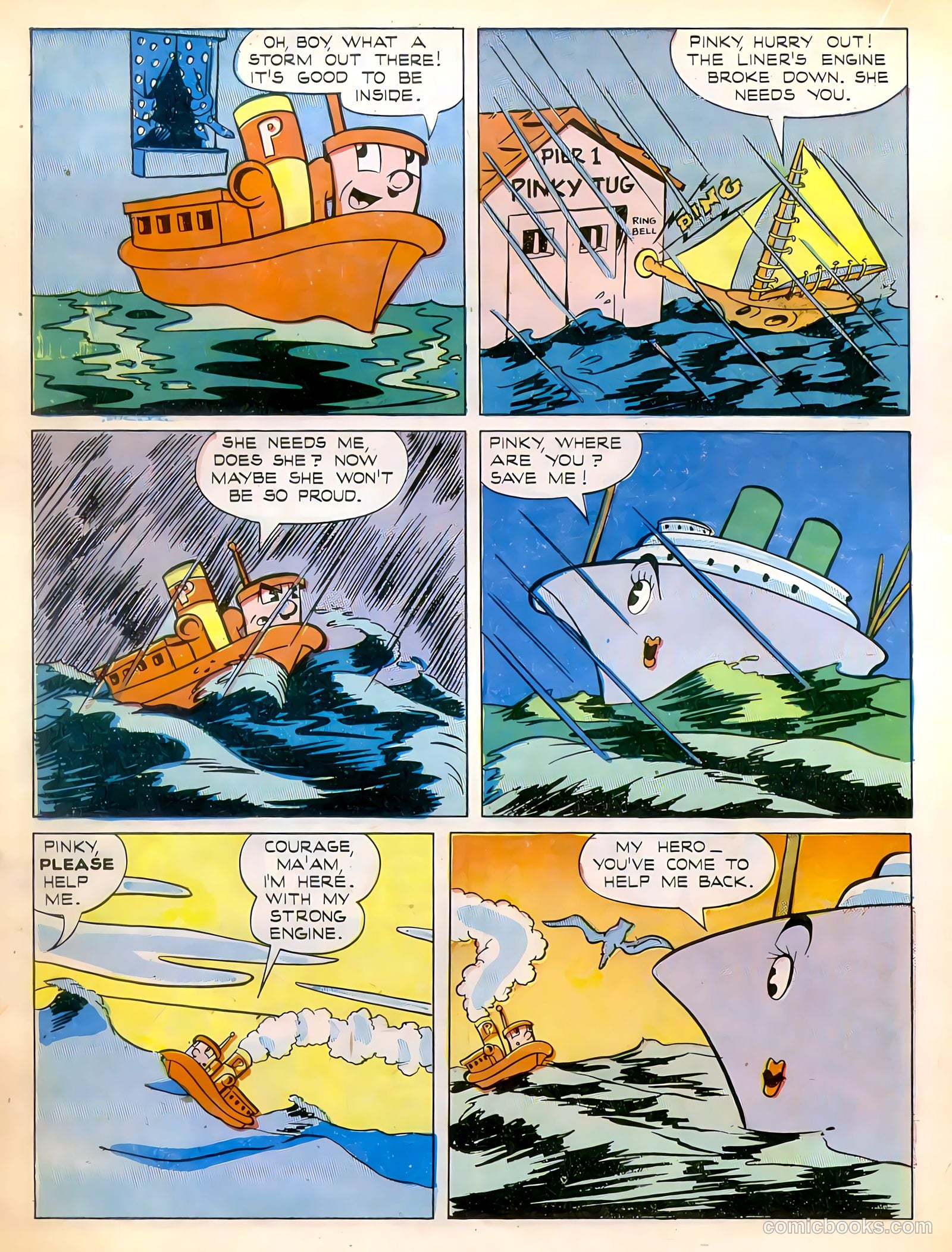 Calling All Kids #5 (1946) — page 30 of 52