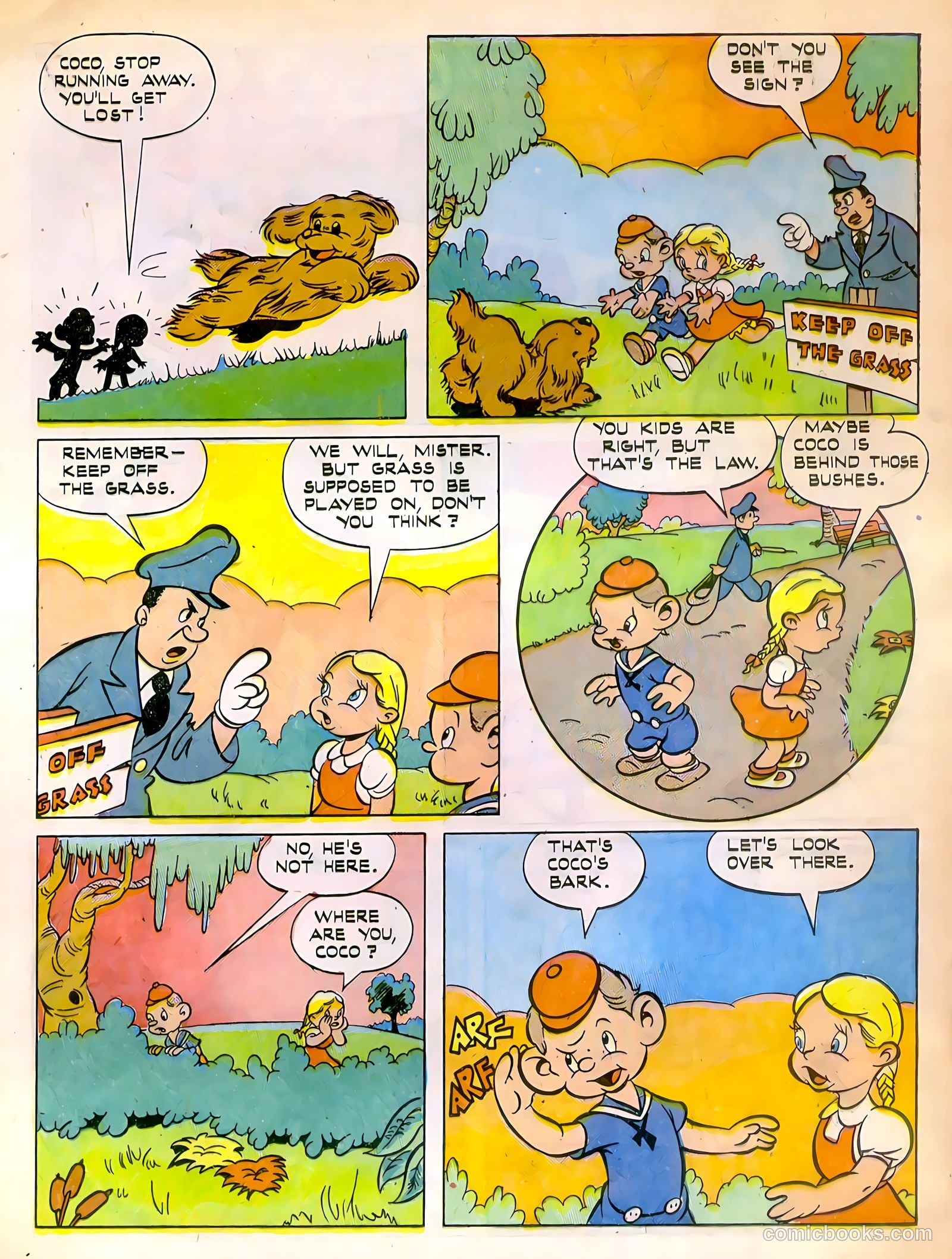 Calling All Kids #5 (1946) — page 37 of 52