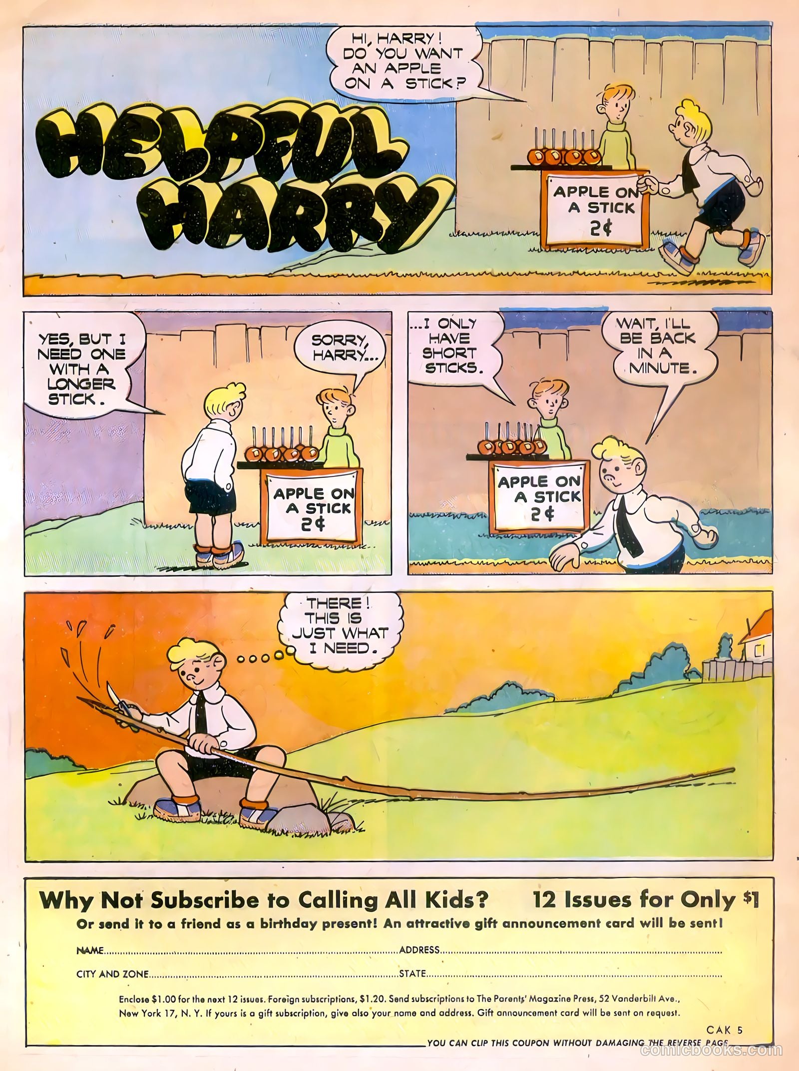 Calling All Kids #5 (1946) — page 43 of 52