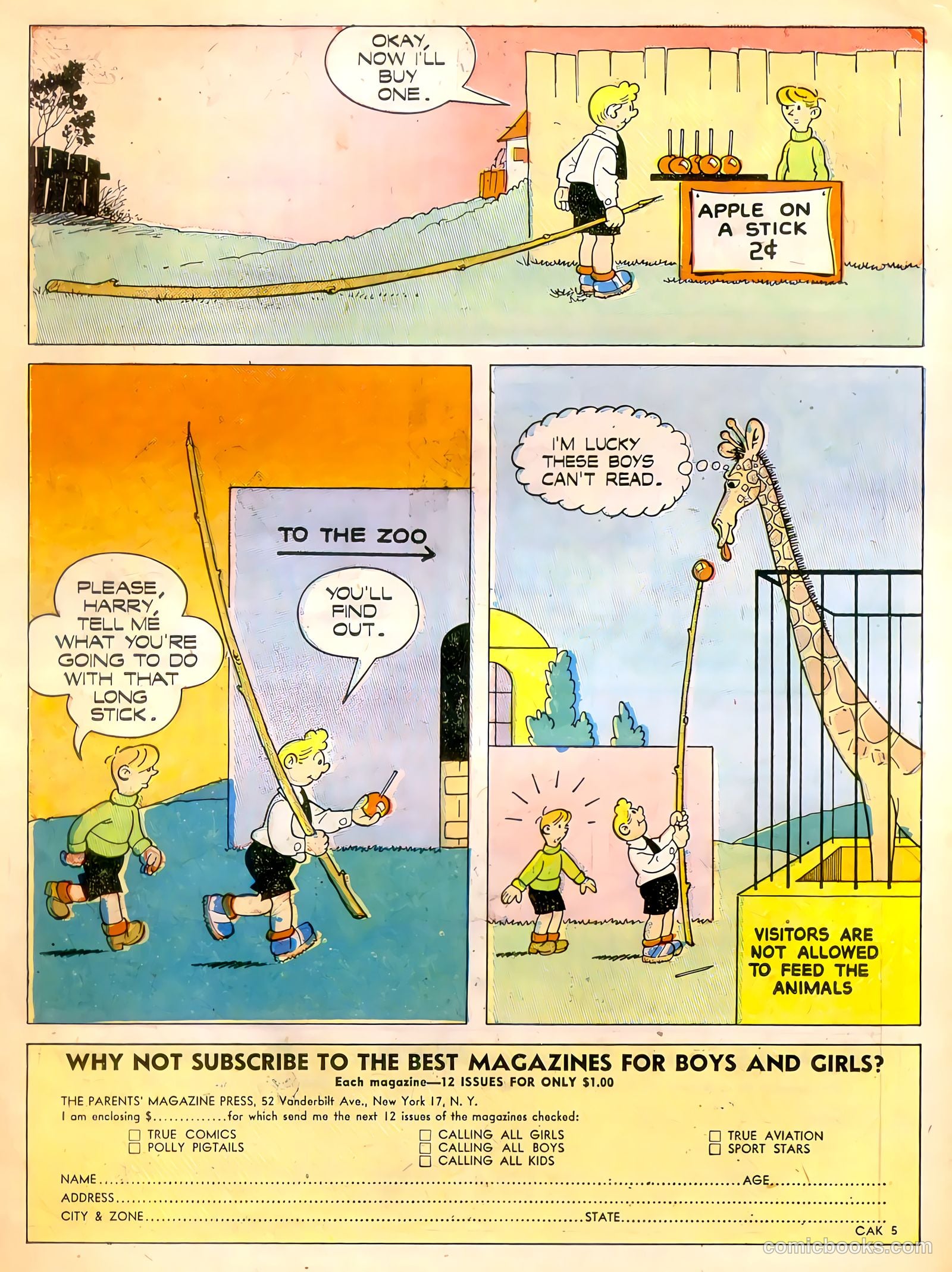 Calling All Kids #5 (1946) — page 44 of 52