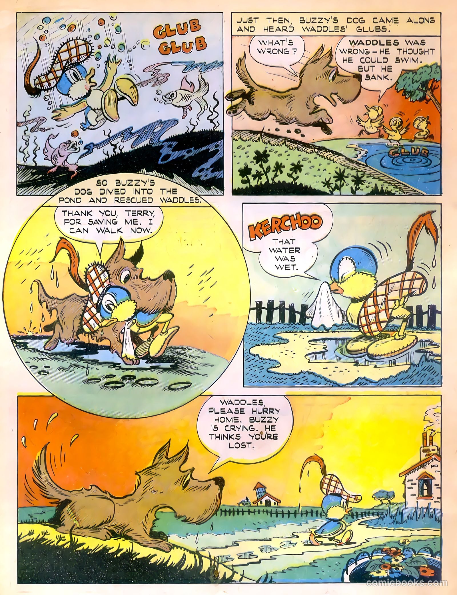 Calling All Kids #5 (1946) — page 49 of 52