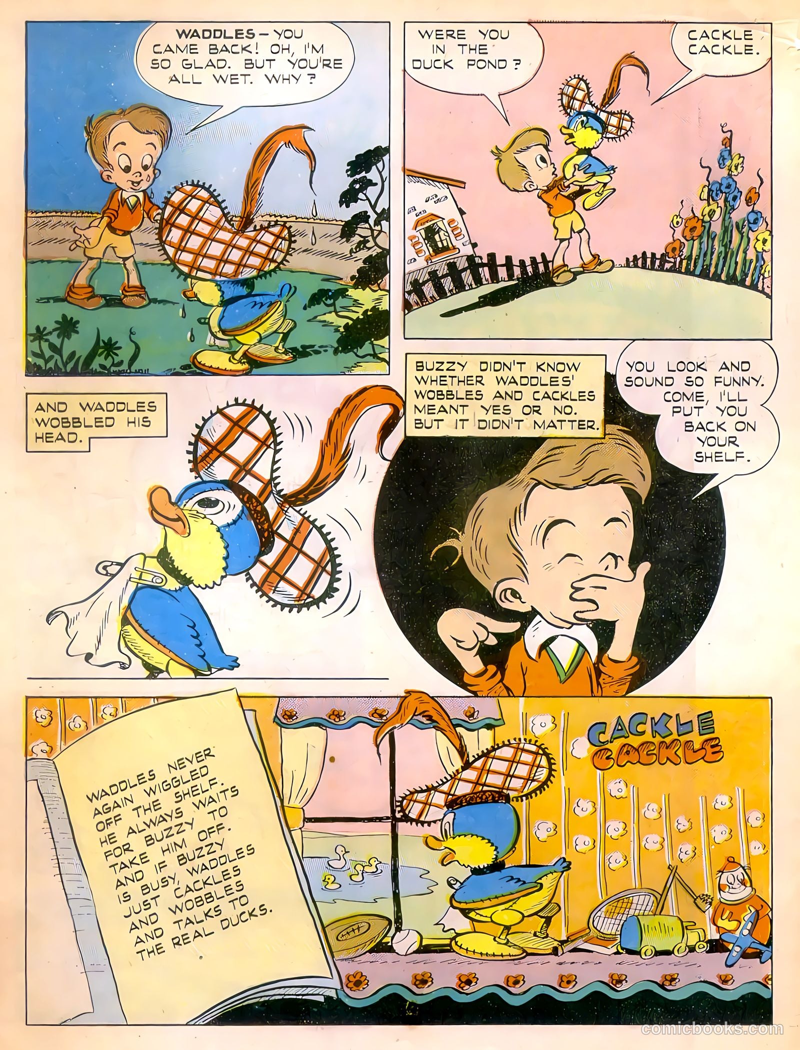 Calling All Kids #5 (1946) — page 50 of 52