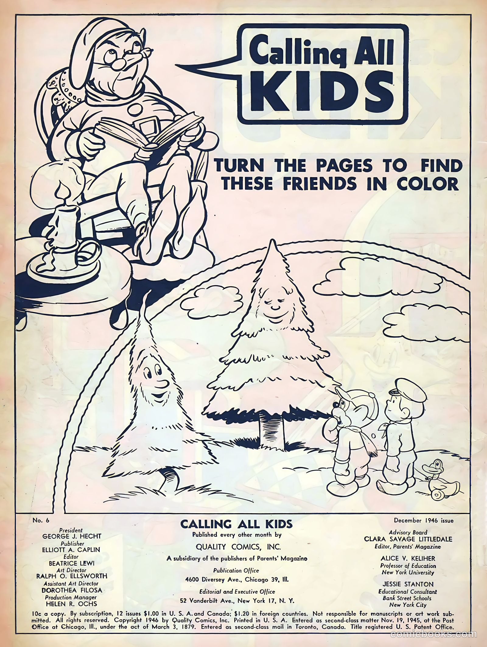 Calling All Kids #6 (1946) — page 2 of 52