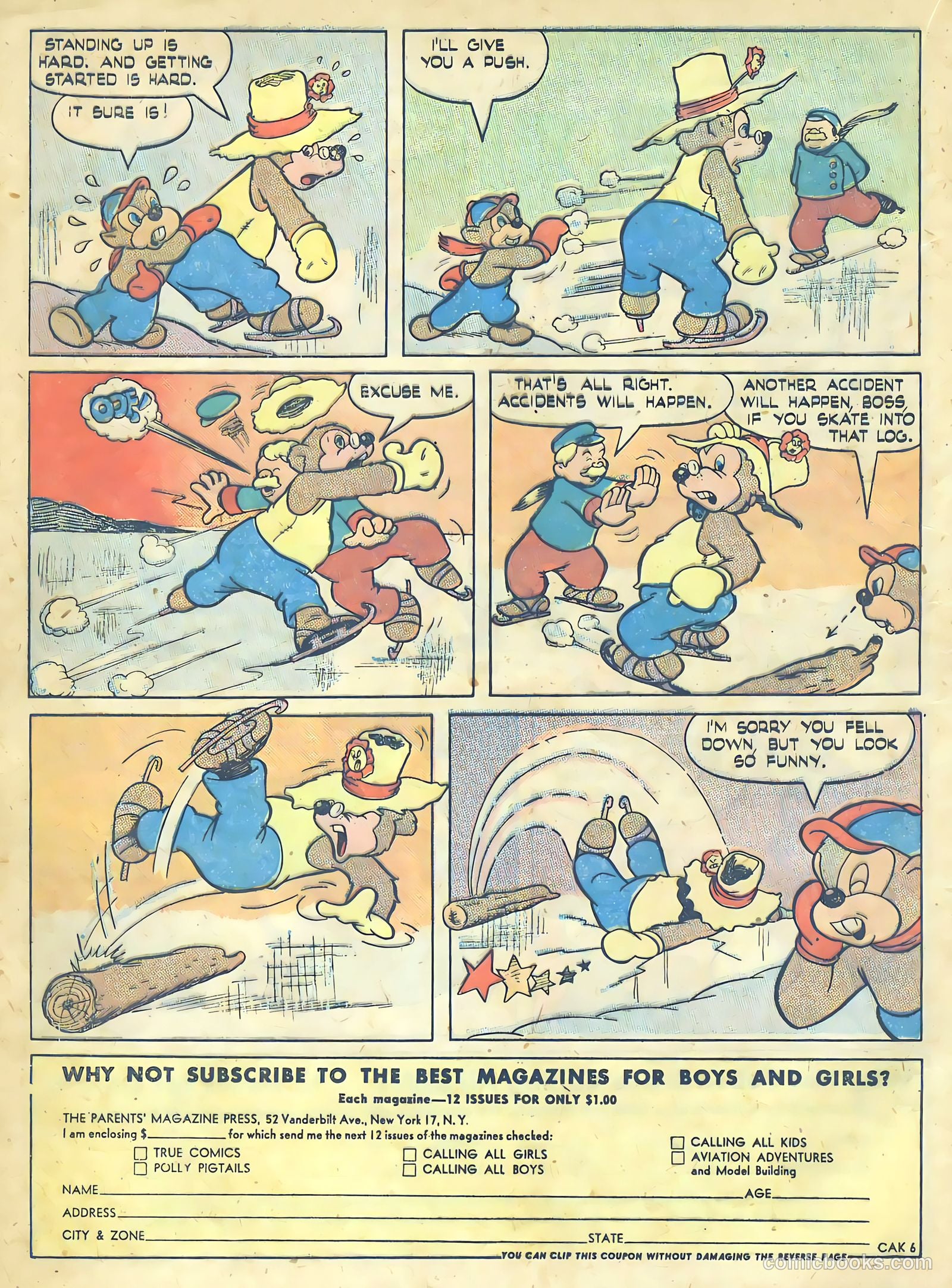 Calling All Kids #6 (1946) — page 22 of 52