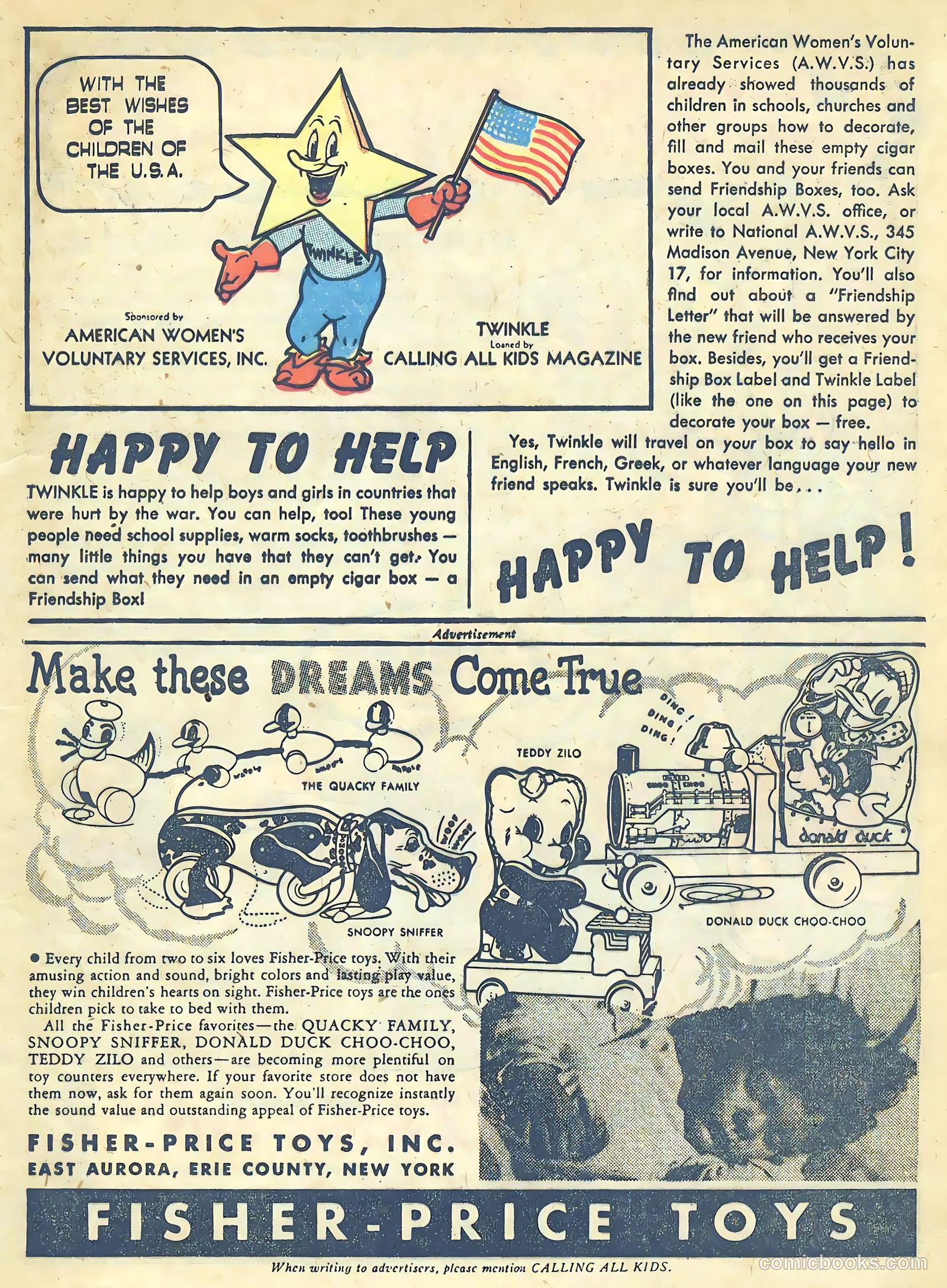 Calling All Kids #6 (1946) — page 37 of 52