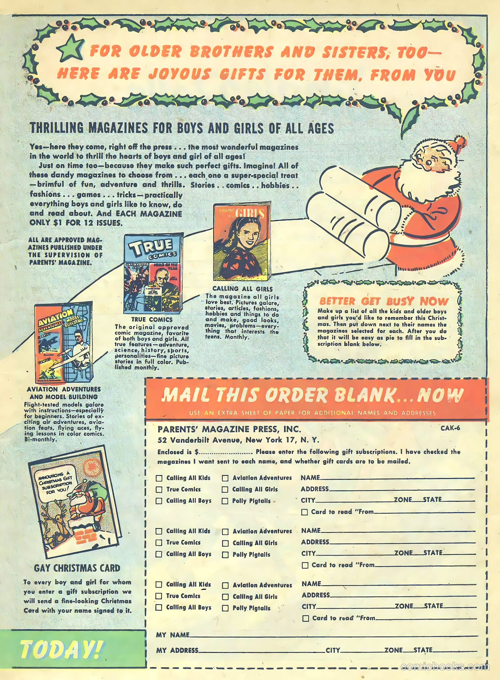 Calling All Kids #6 (1946) — page 39 of 52