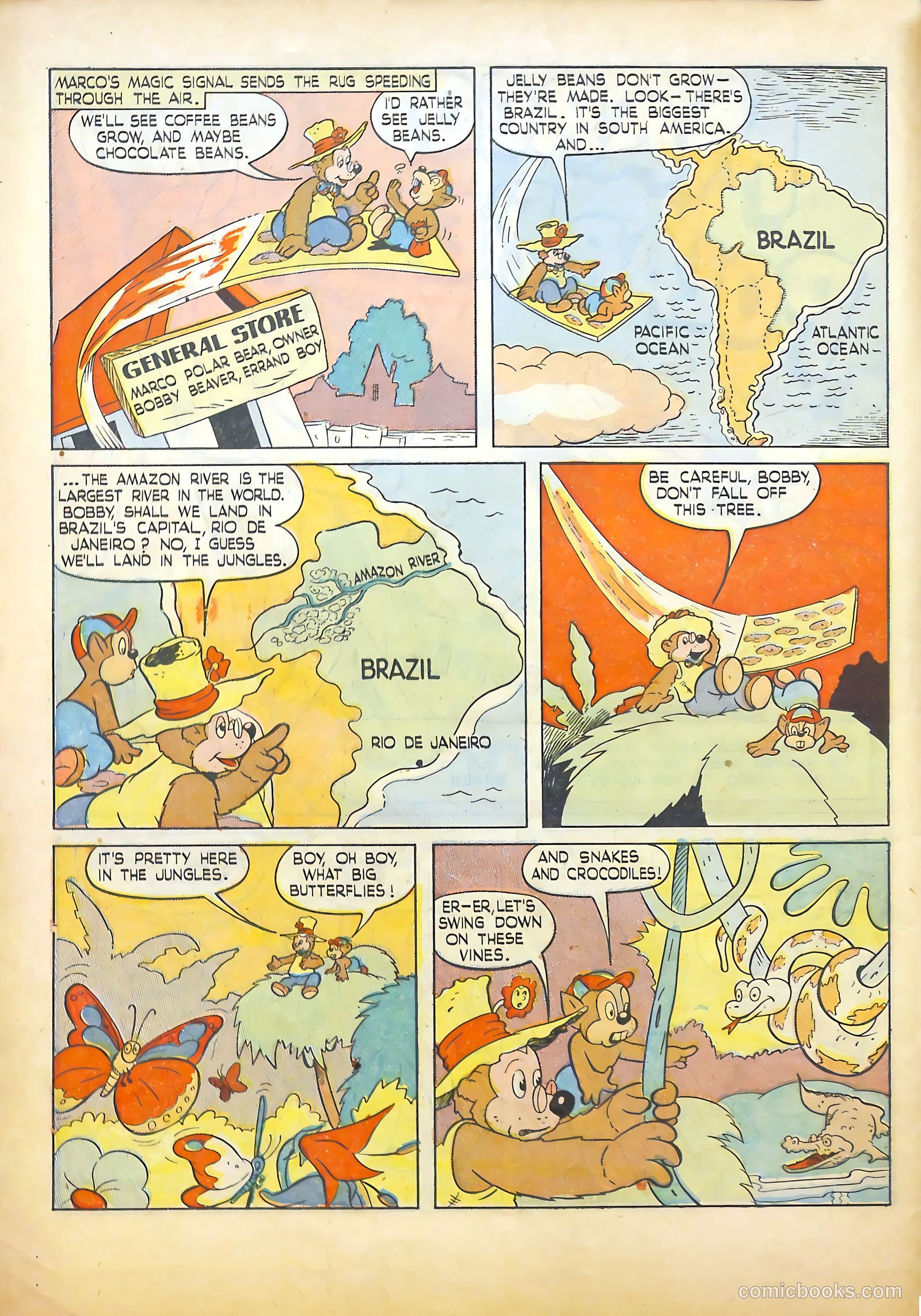 Calling All Kids #7 (1947) — page 14 of 52