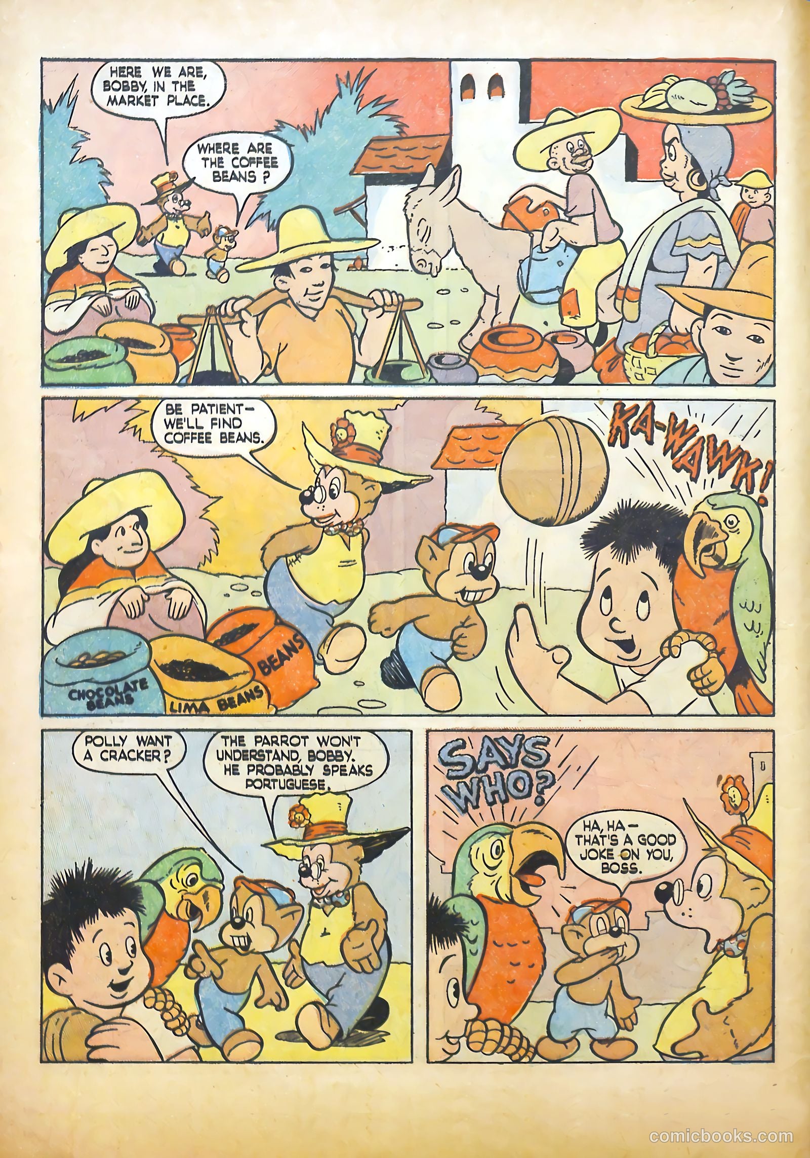 Calling All Kids #7 (1947) — page 16 of 52