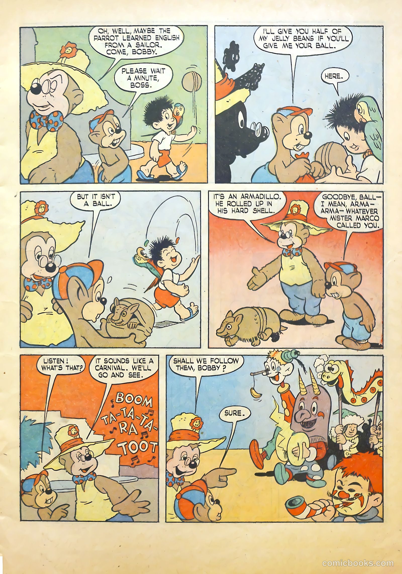 Calling All Kids #7 (1947) — page 17 of 52