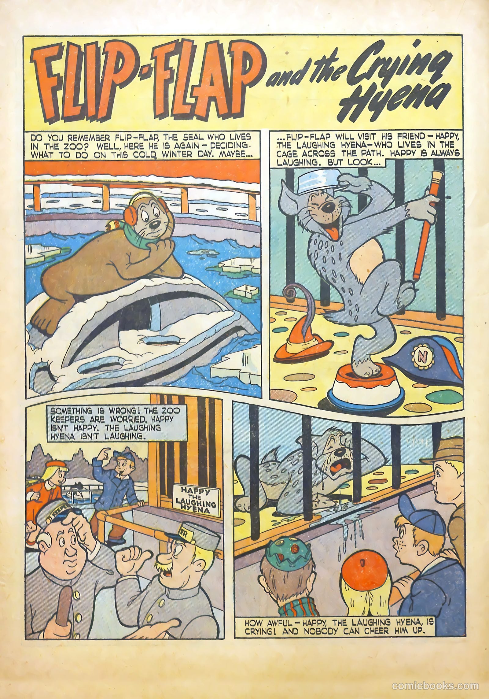 Calling All Kids #7 (1947) — page 34 of 52