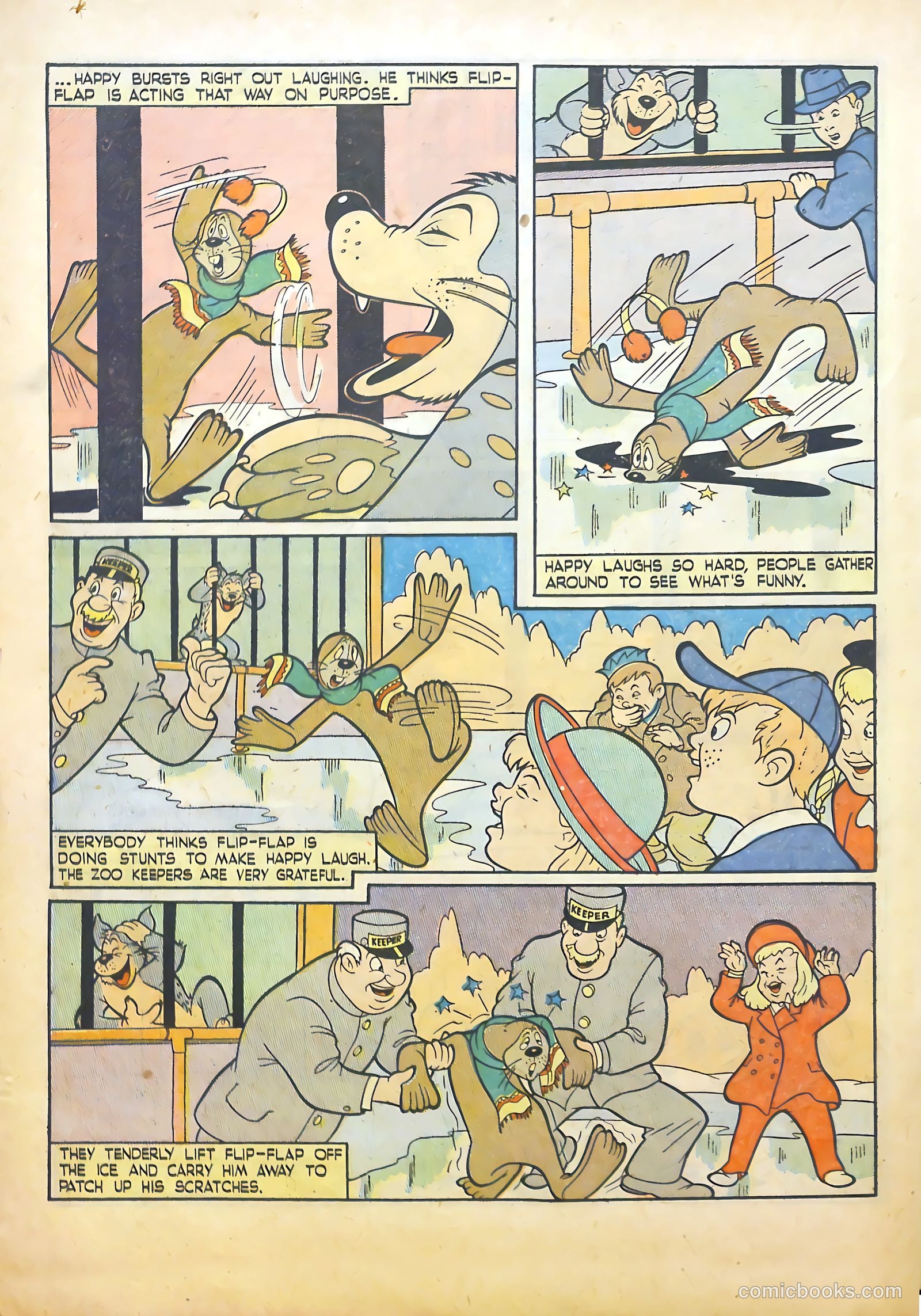 Calling All Kids #7 (1947) — page 36 of 52