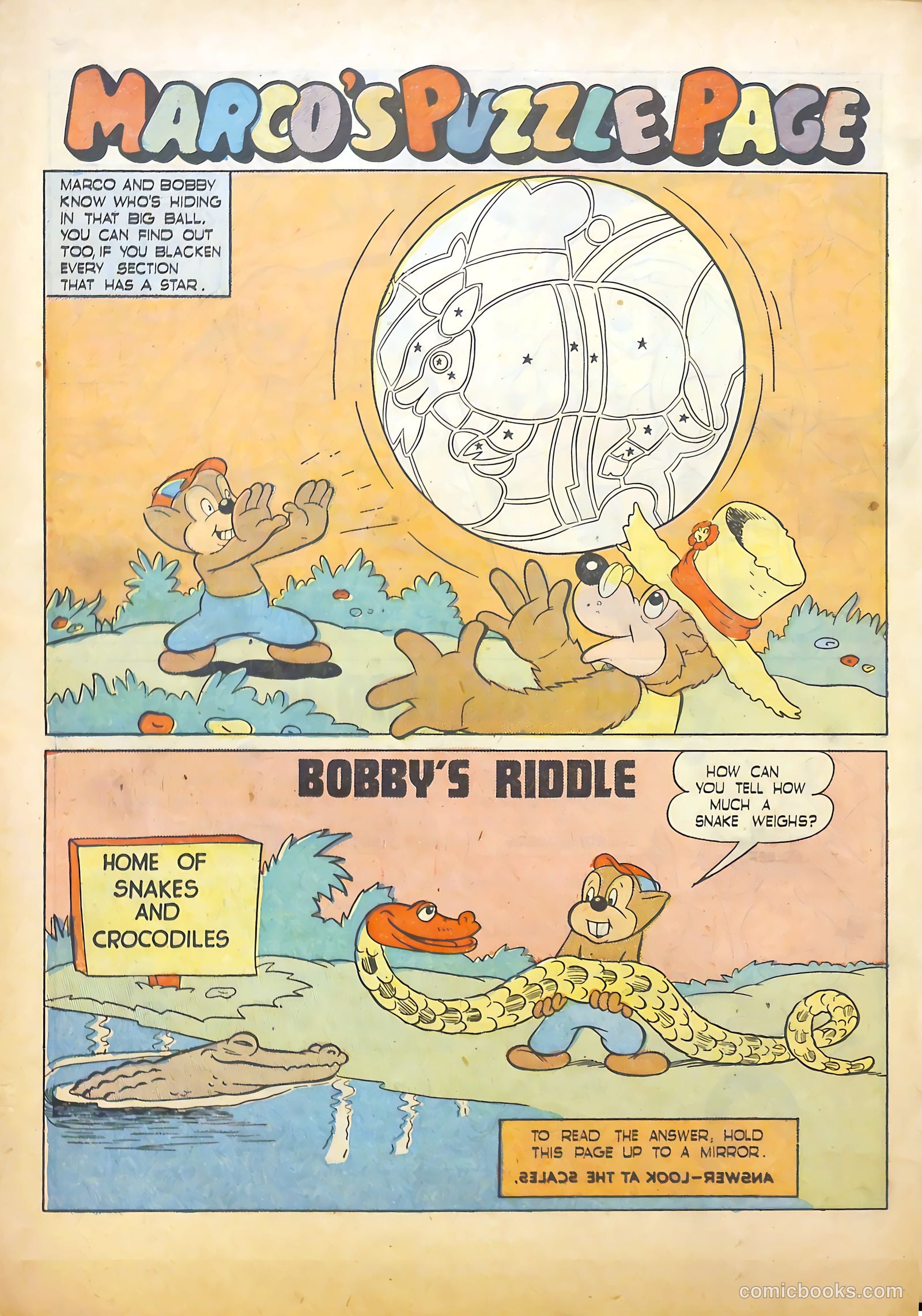 Calling All Kids #7 (1947) — page 38 of 52