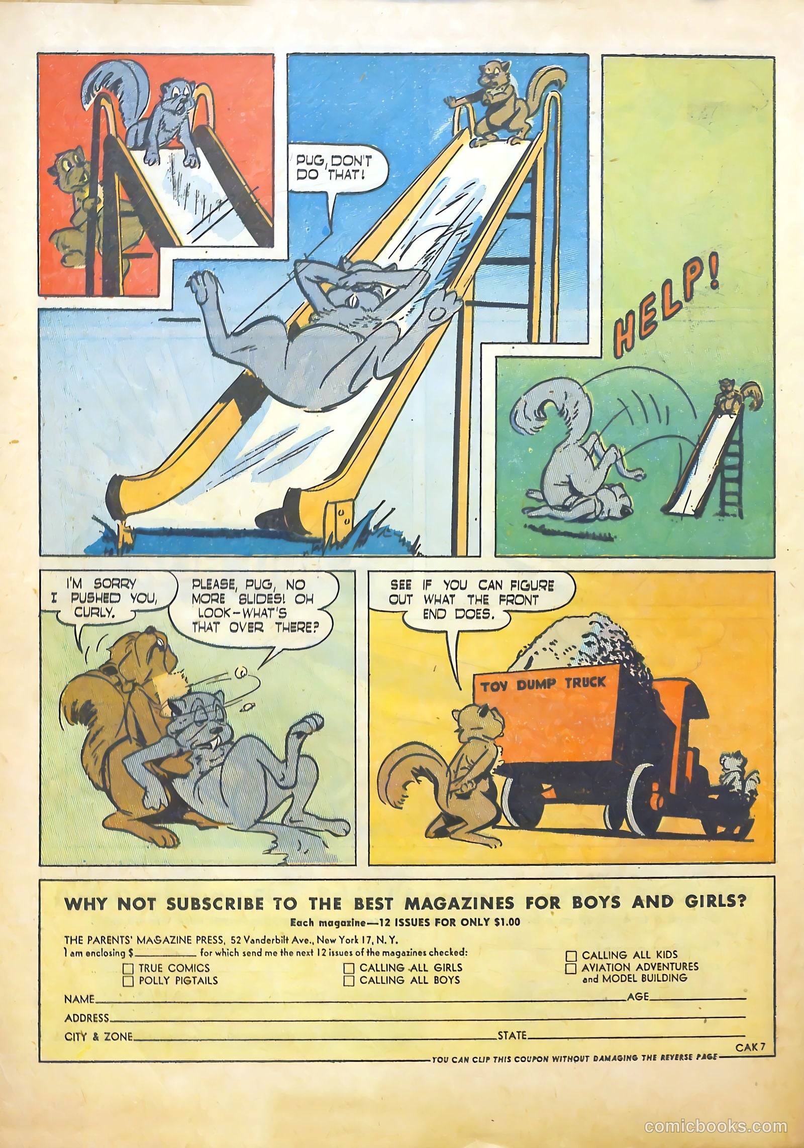 Calling All Kids #7 (1947) — page 48 of 52
