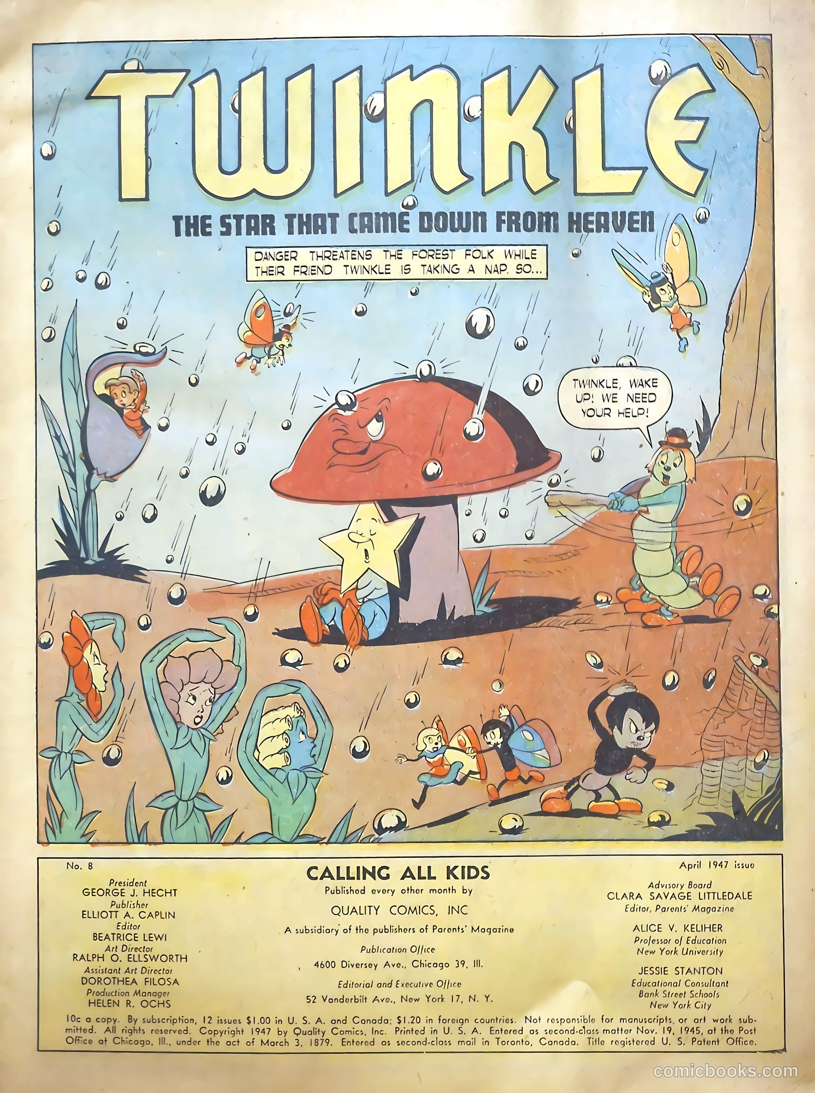 Calling All Kids #8 (1947) — page 3 of 51