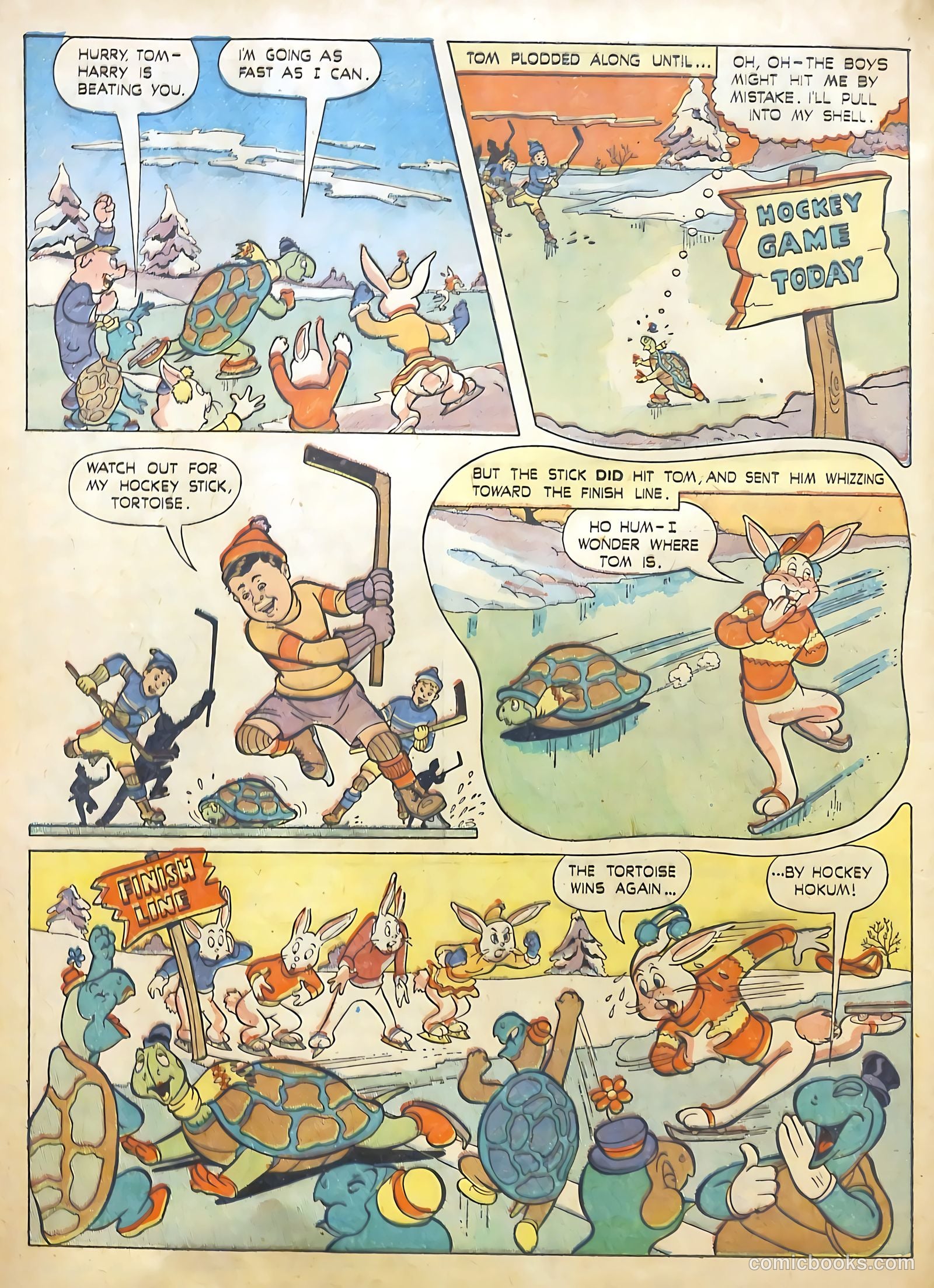 Calling All Kids #8 (1947) — page 16 of 51