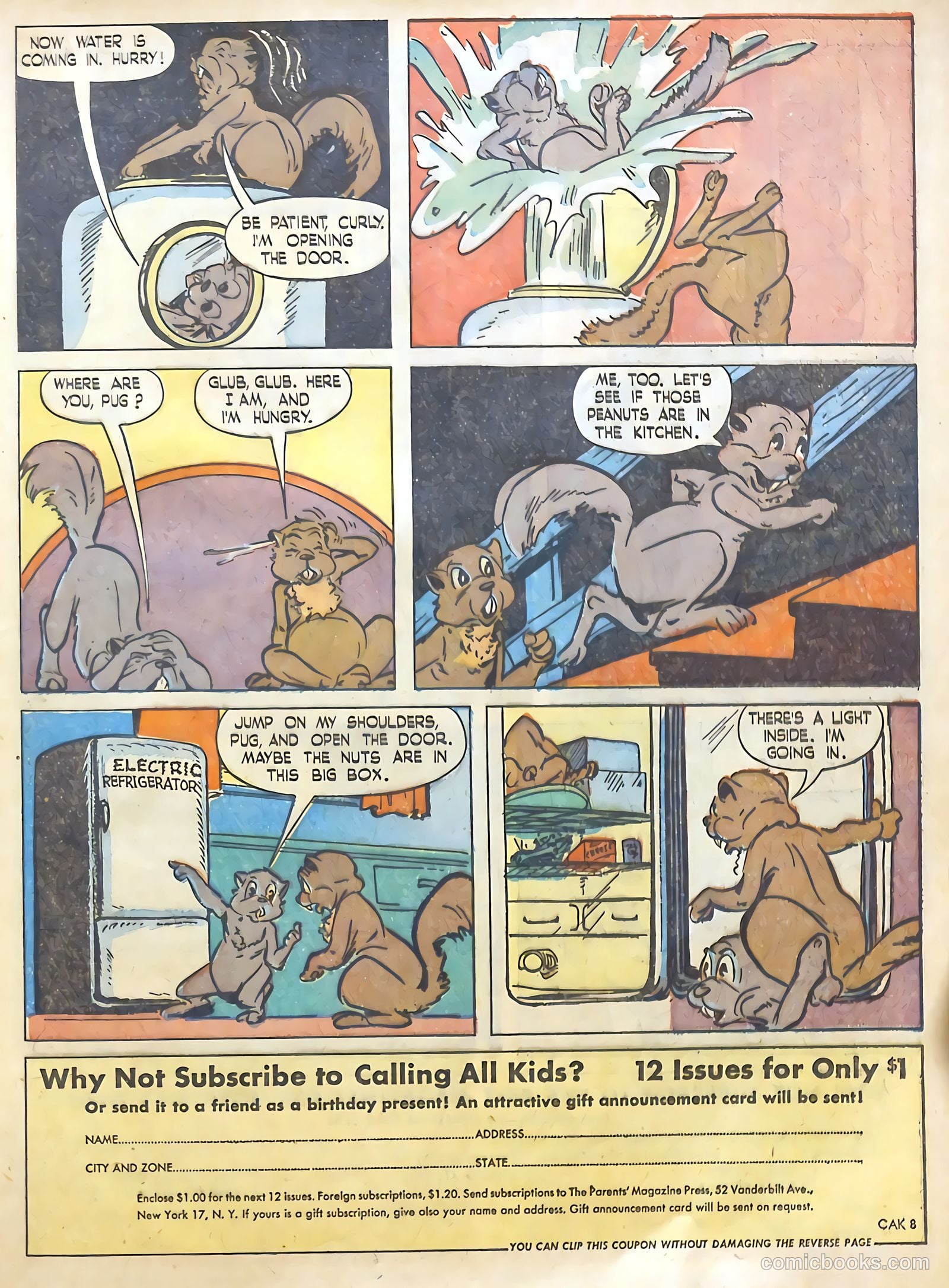 Calling All Kids #8 (1947) — page 30 of 51