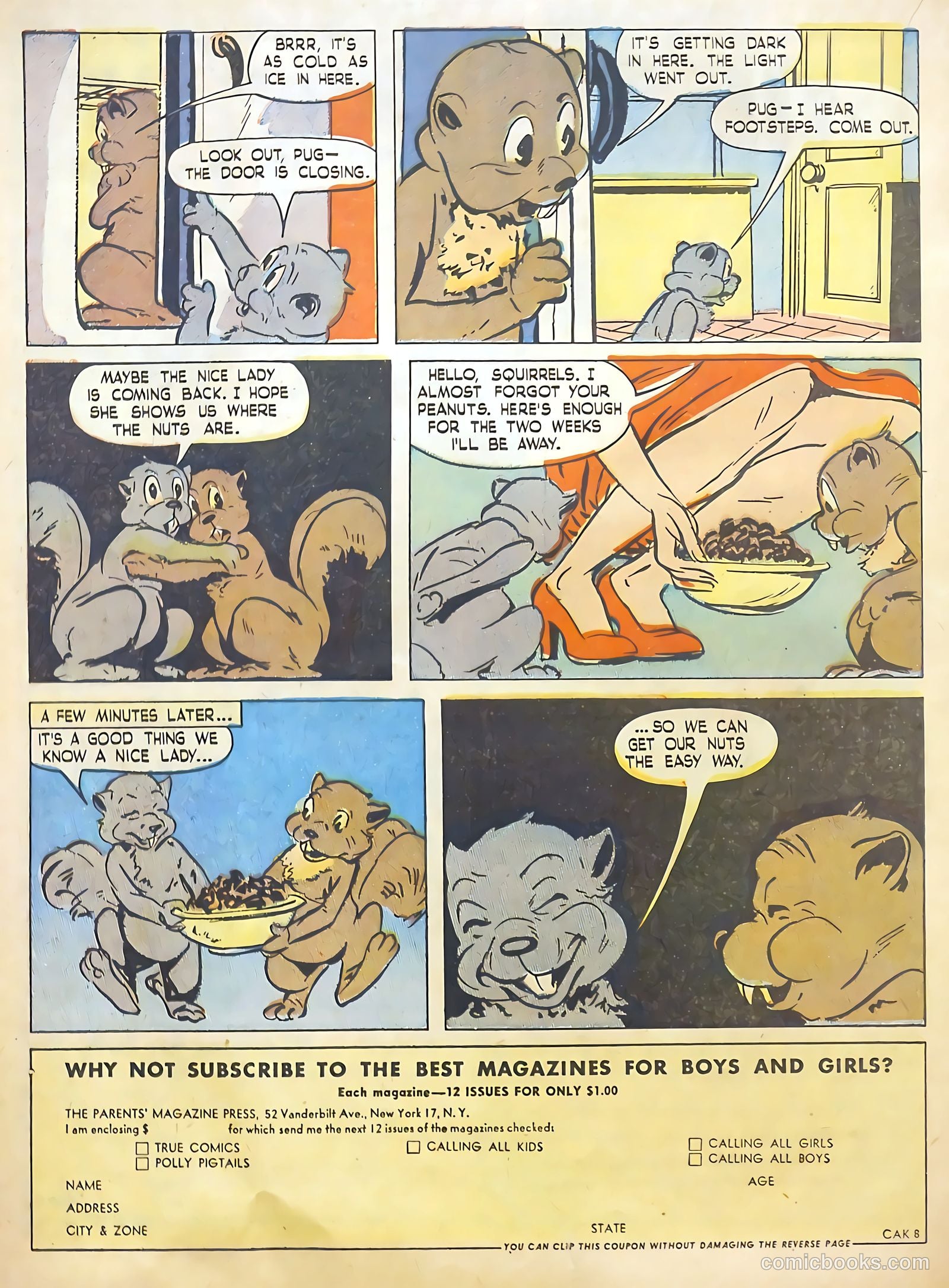 Calling All Kids #8 (1947) — page 31 of 51