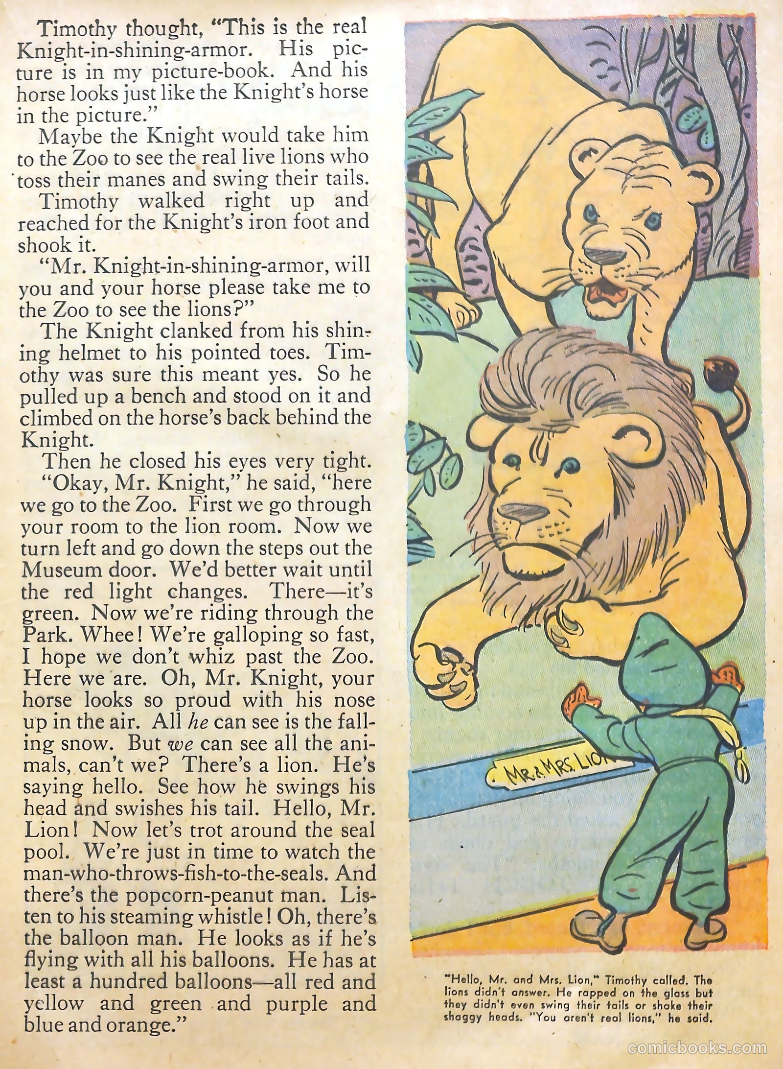 Calling All Kids #8 (1947) — page 34 of 51