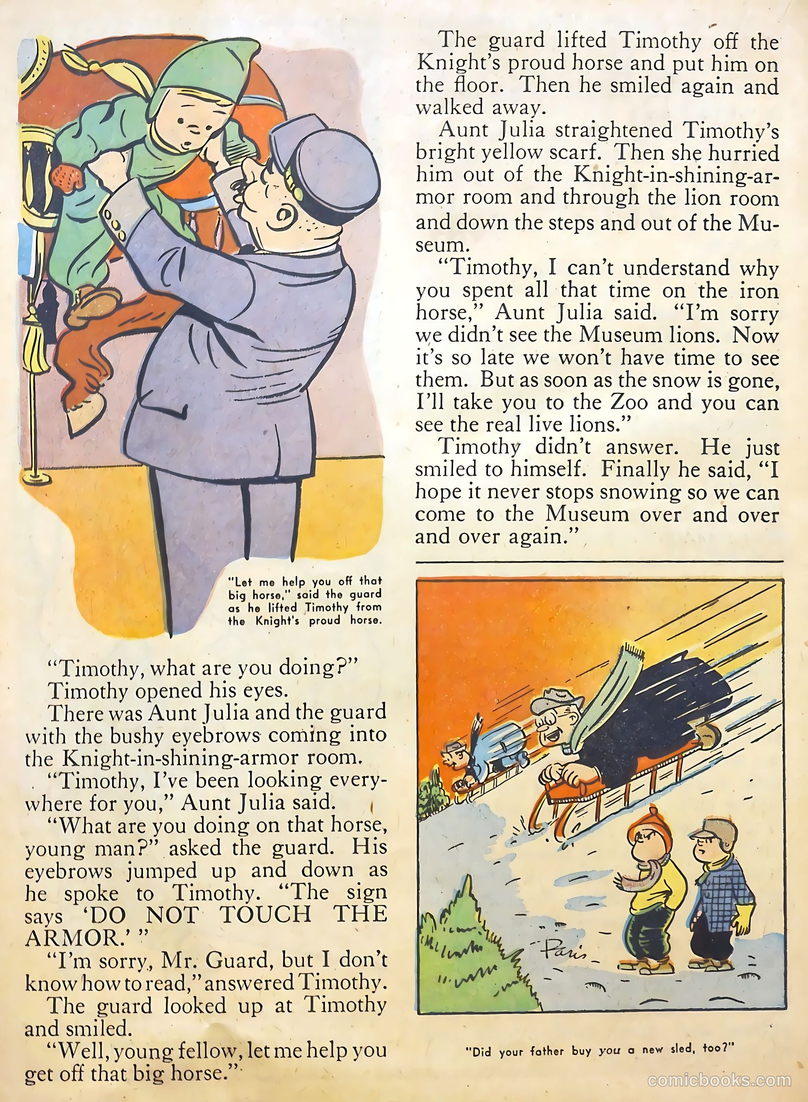 Calling All Kids #8 (1947) — page 35 of 51