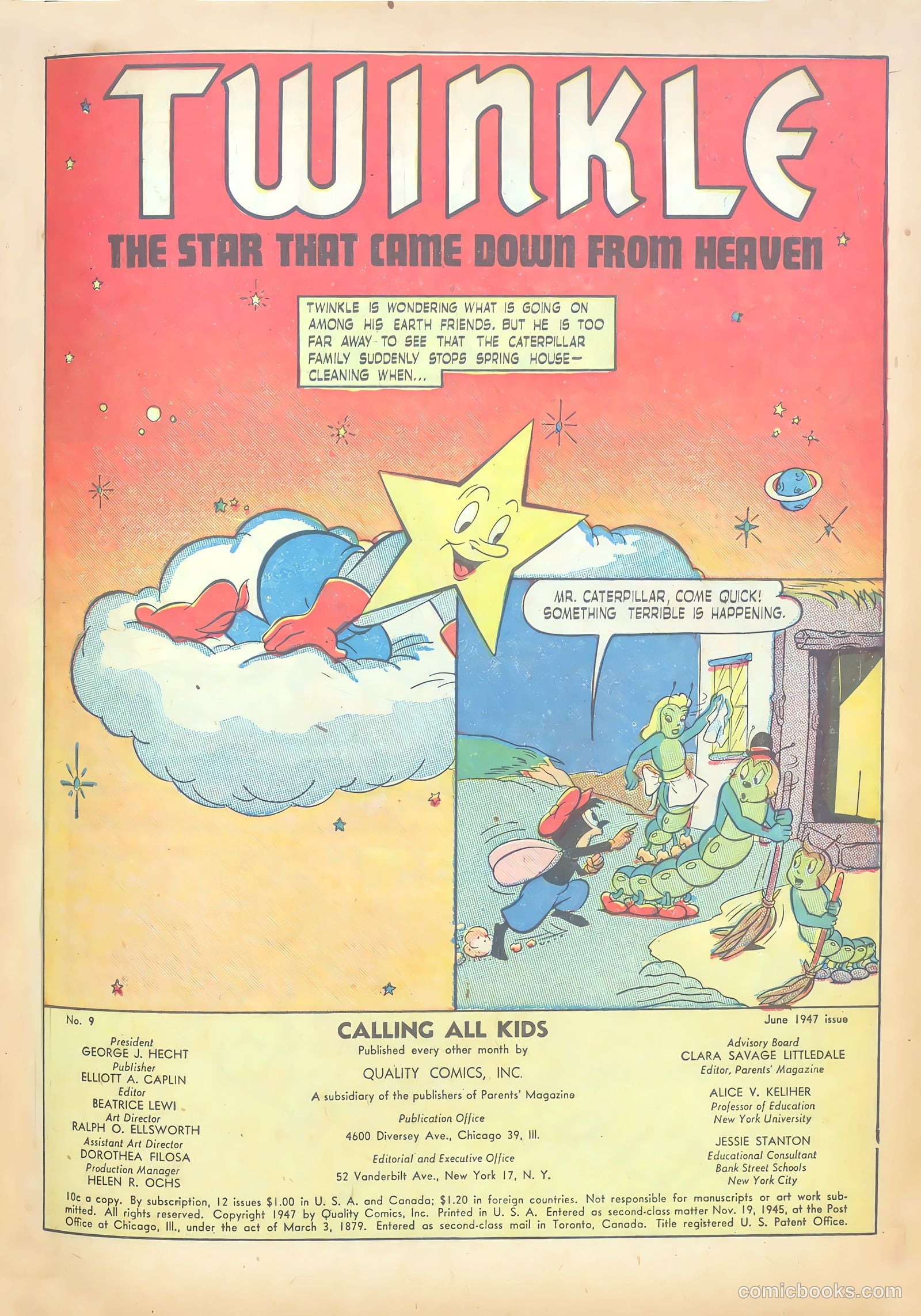 Calling All Kids #9 (1947) — page 3 of 51