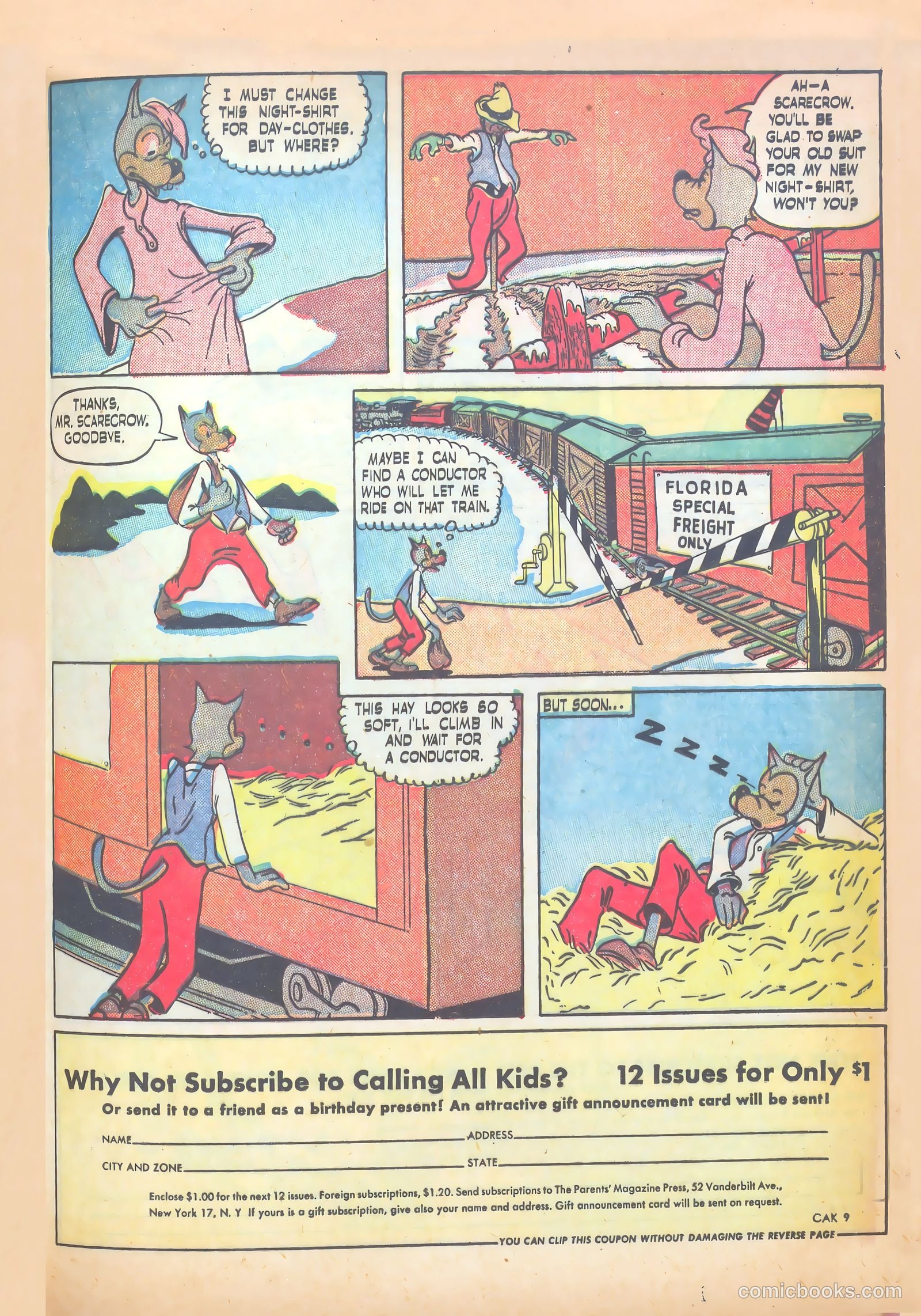 Calling All Kids #9 (1947) — page 28 of 51