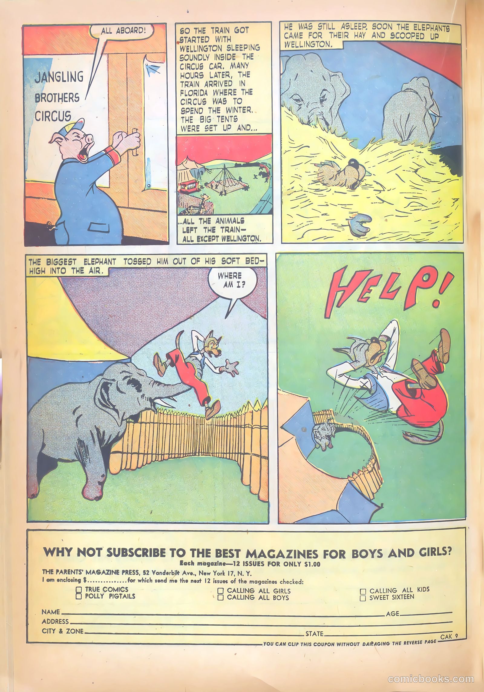 Calling All Kids #9 (1947) — page 29 of 51