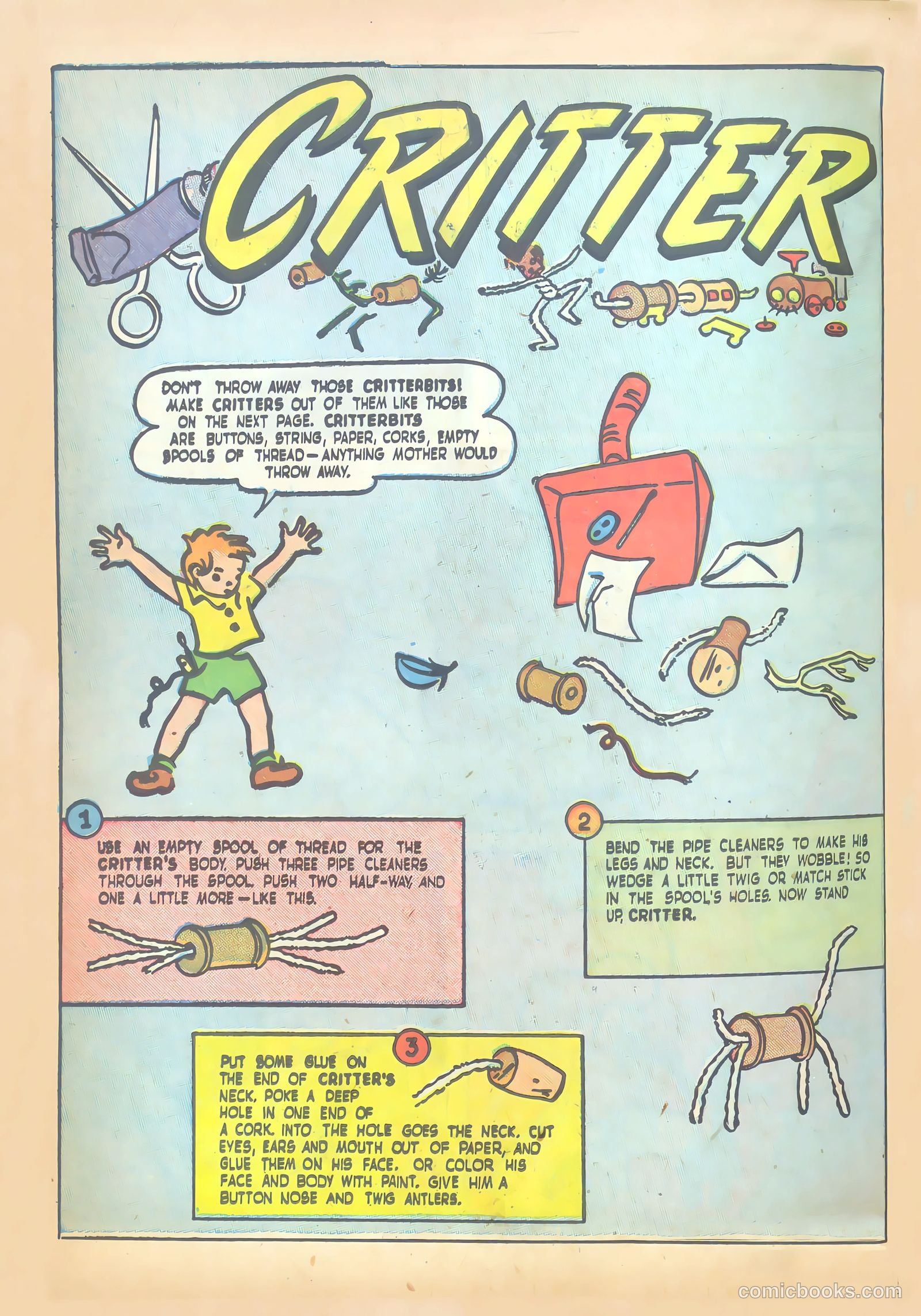 Calling All Kids #9 (1947) — page 37 of 51