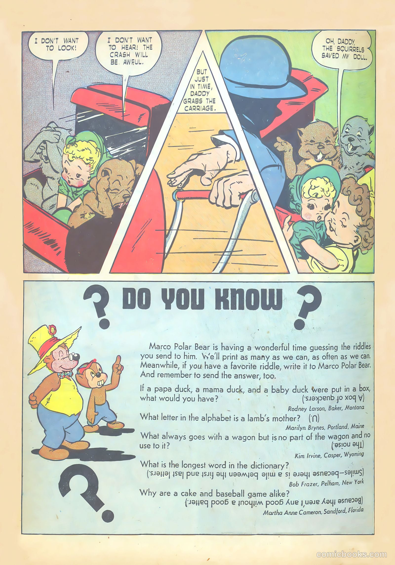 Calling All Kids #9 (1947) — page 43 of 51