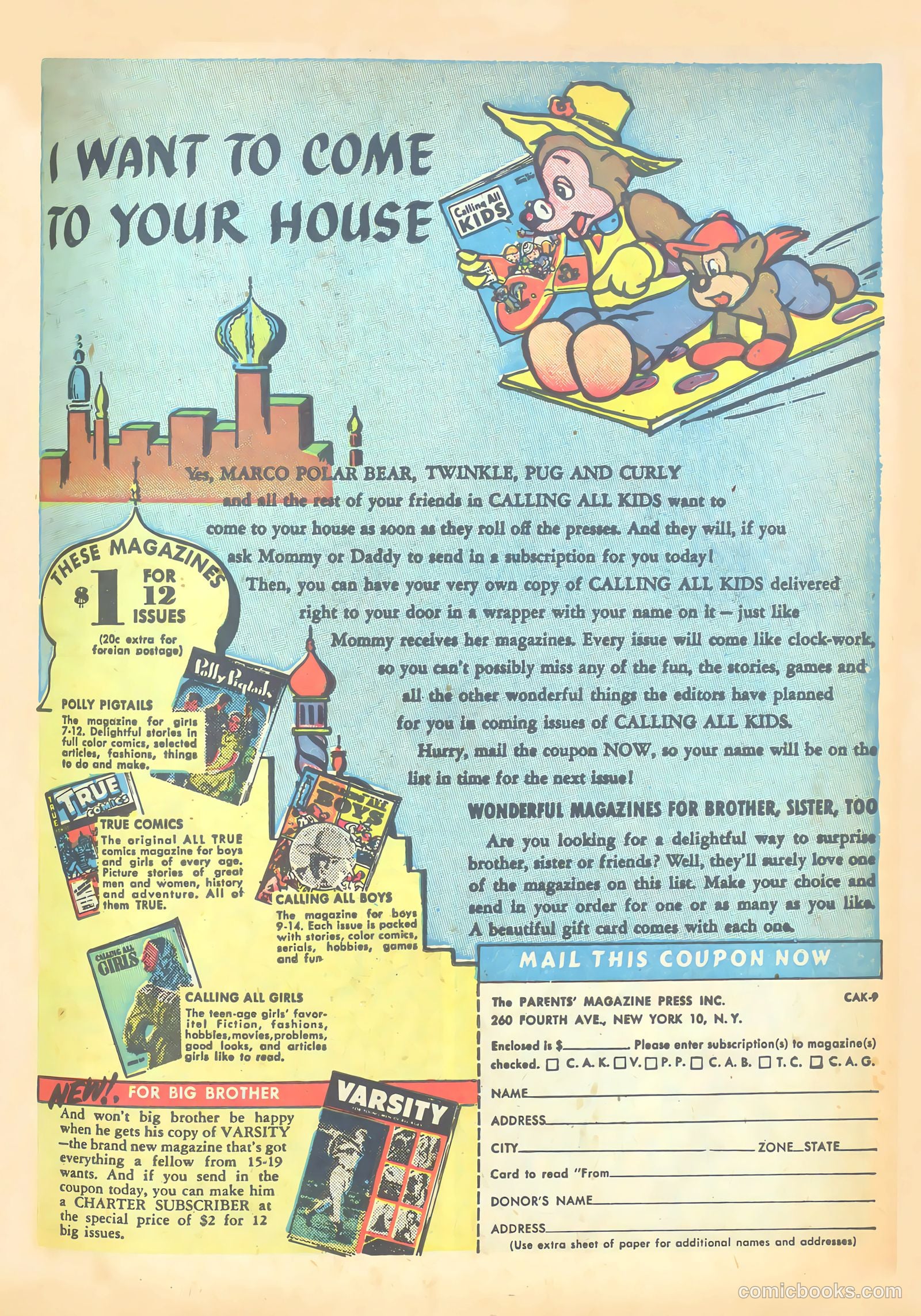 Calling All Kids #9 (1947) — page 44 of 51