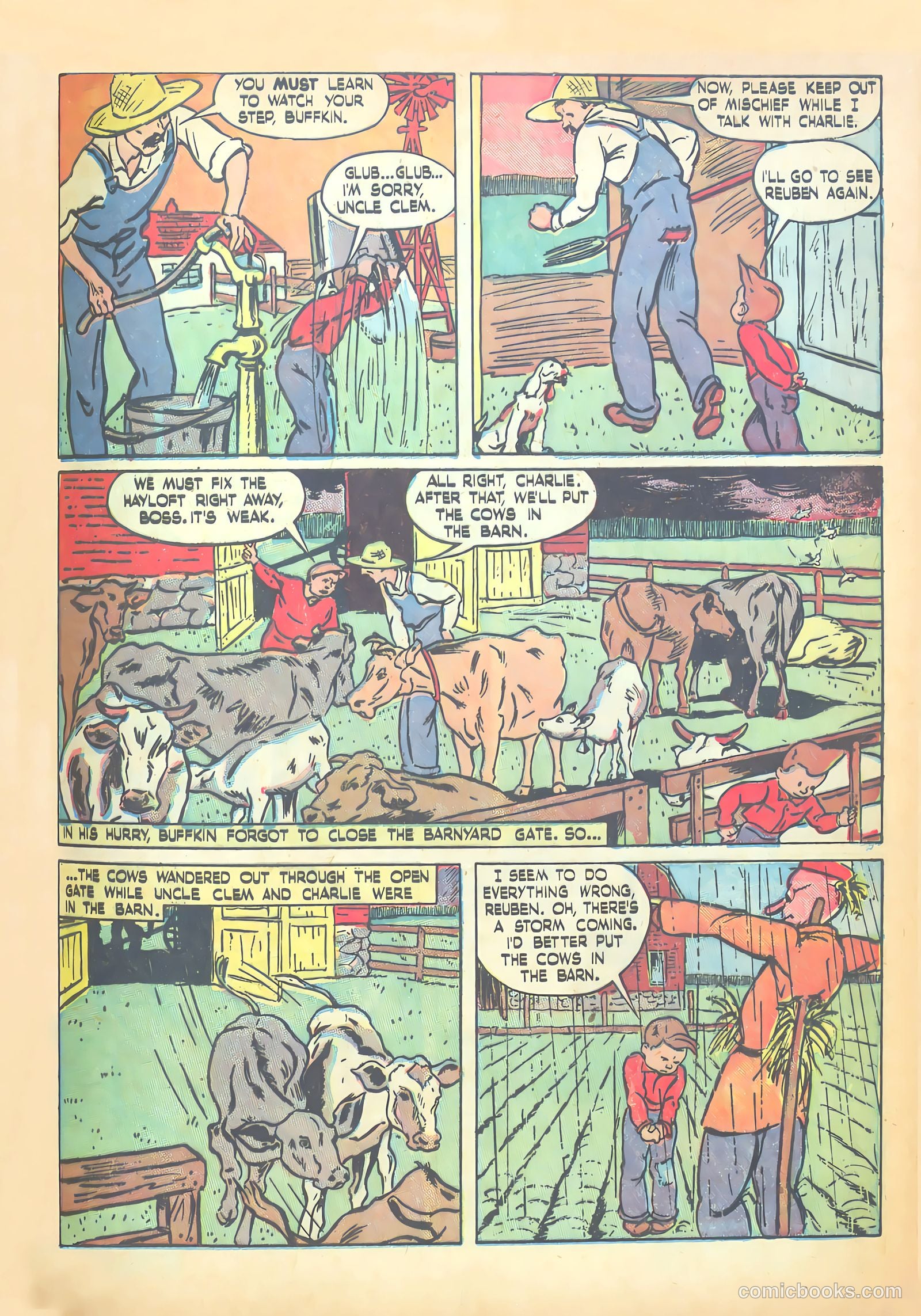 Calling All Kids #9 (1947) — page 48 of 51