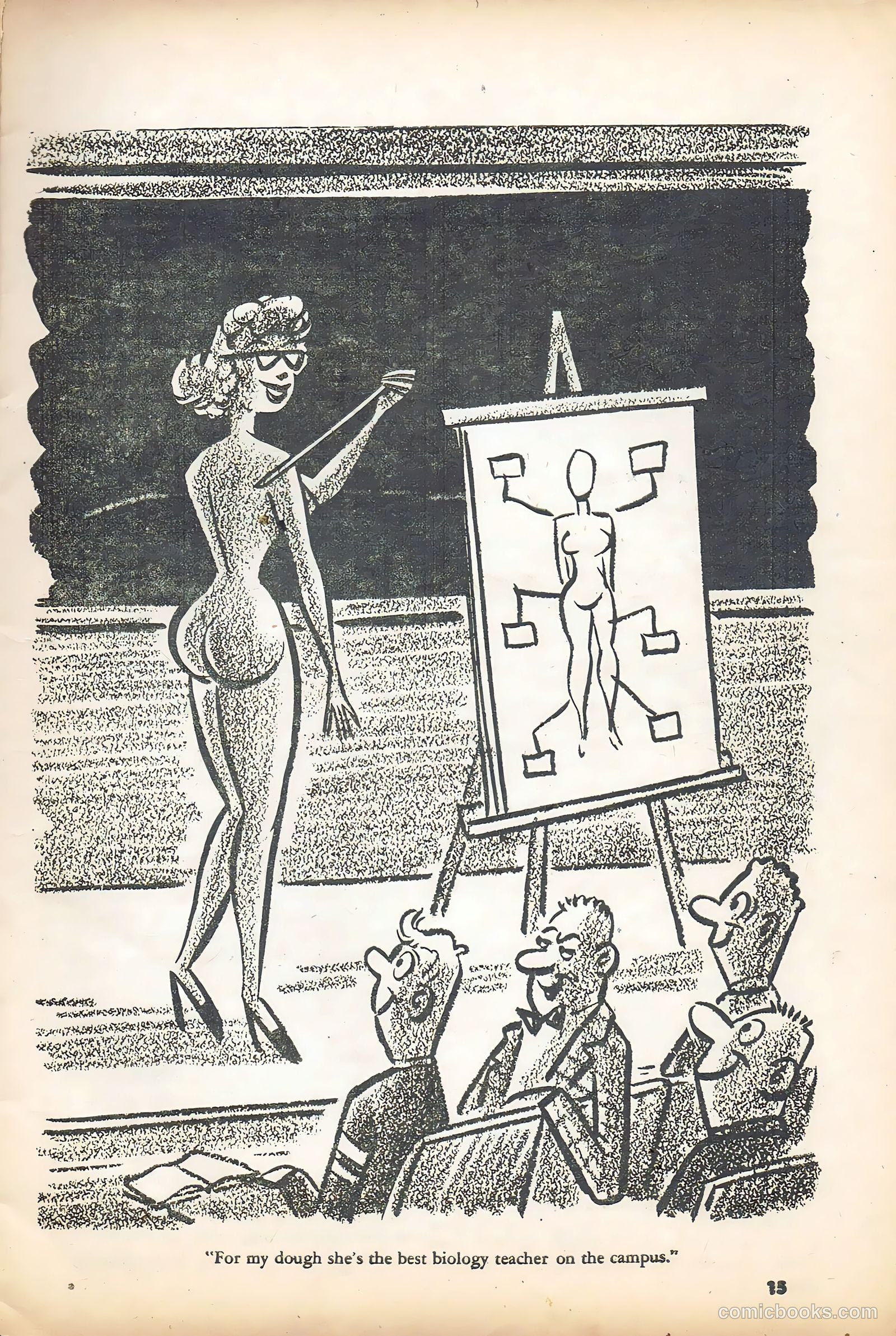 Campus Humor #1 (1957) — page 15 of 62