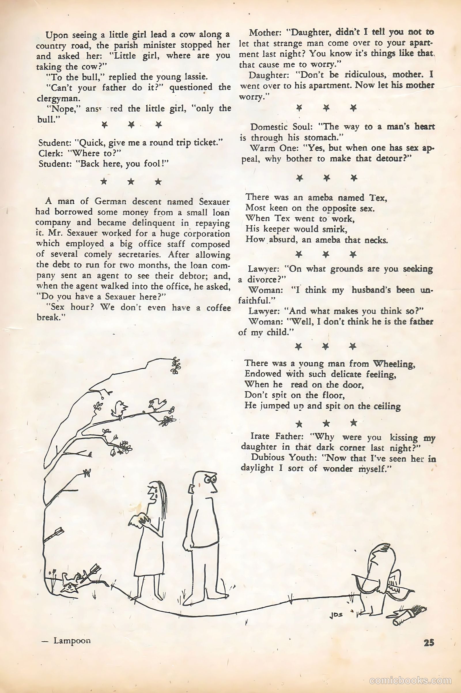 Campus Humor #1 (1957) — page 25 of 62