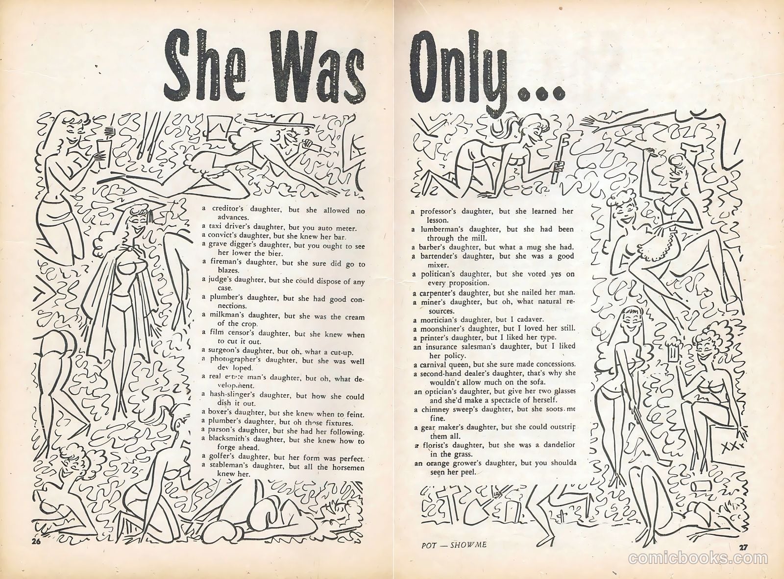 Campus Humor #1 (1957) — page 26 of 62