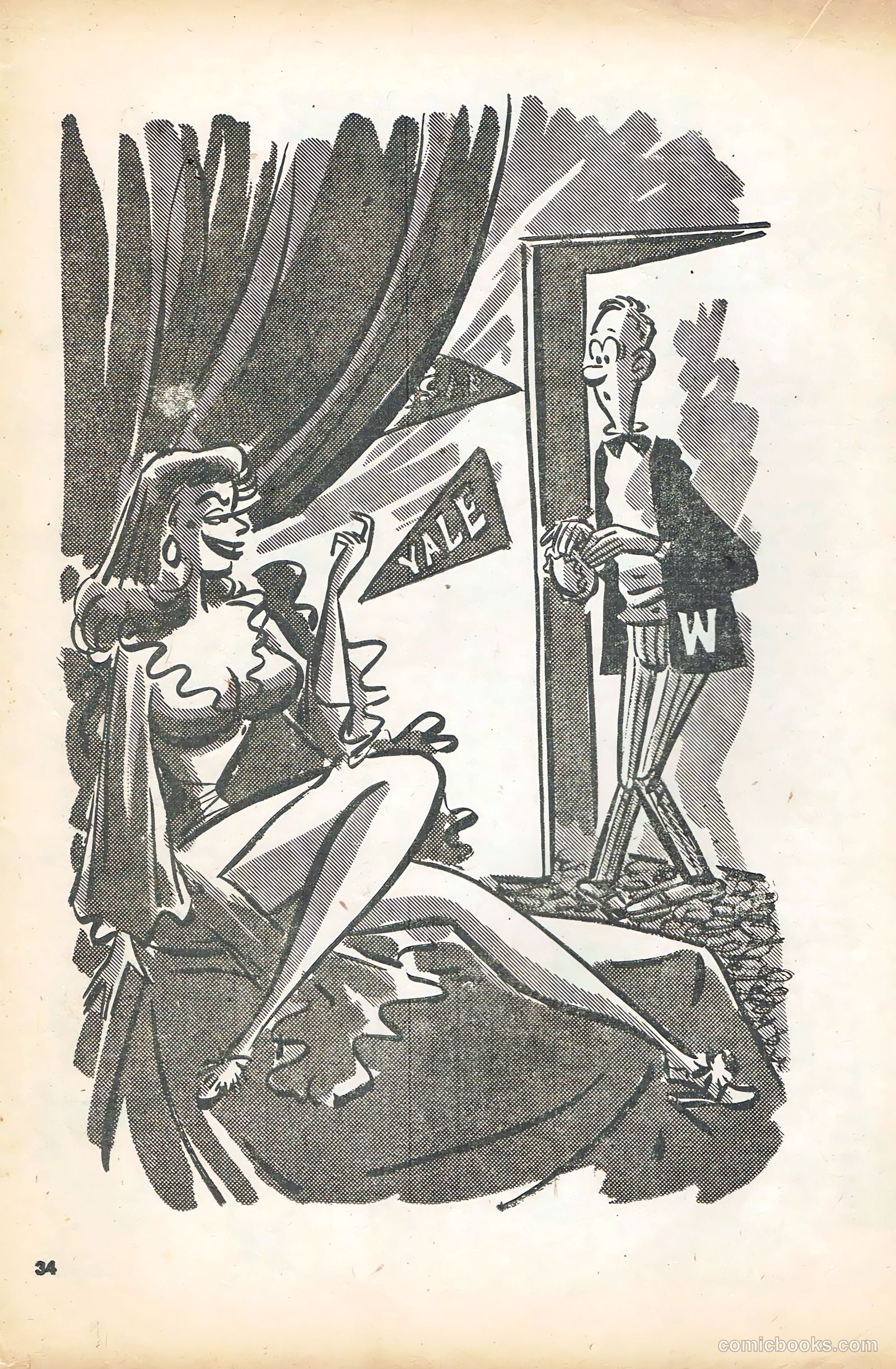 Campus Humor #1 (1957) — page 32 of 62