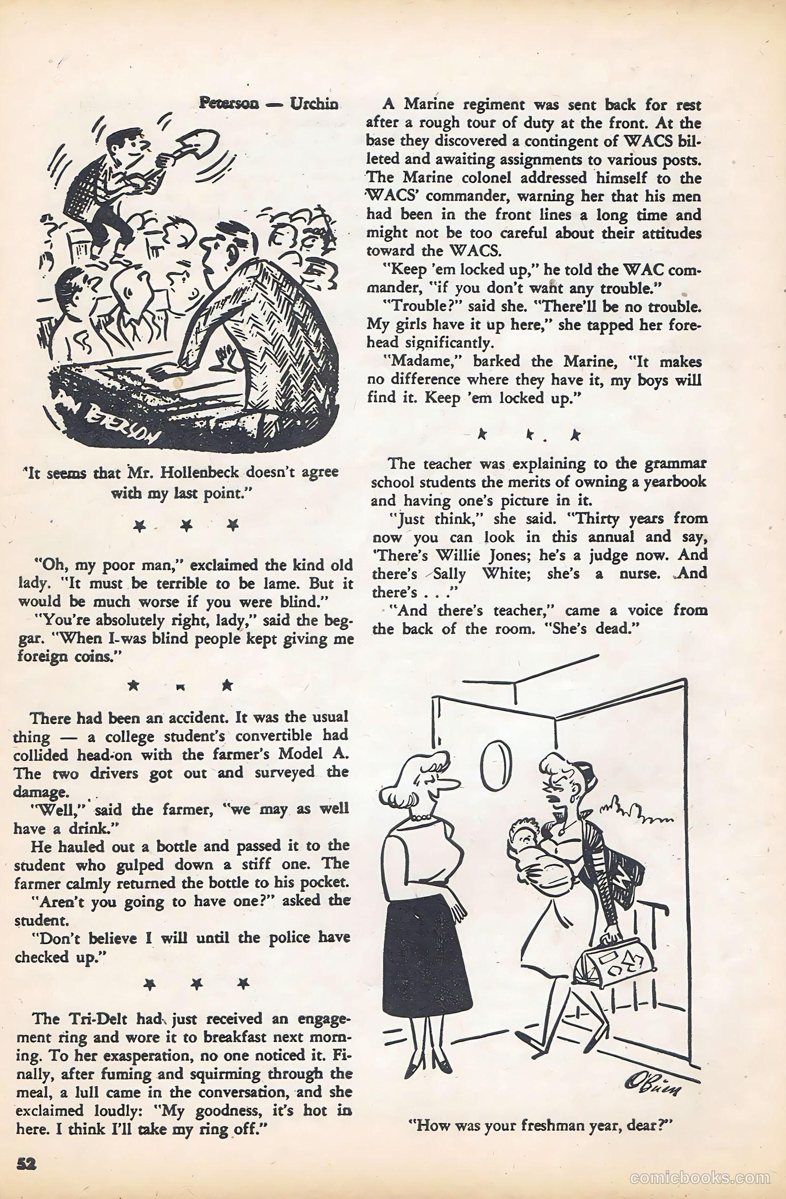 Campus Humor #1 (1957) — page 48 of 62