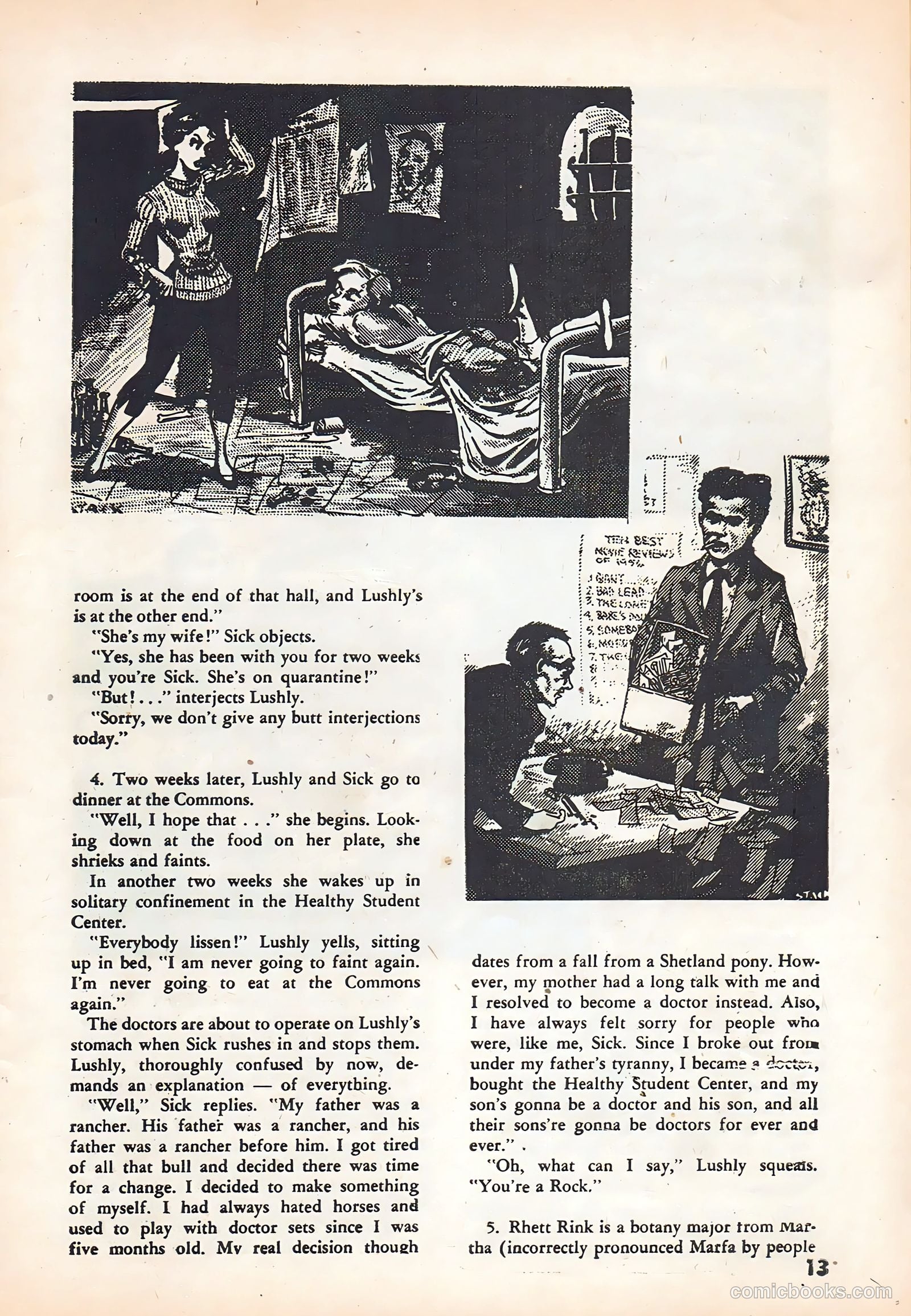 Campus Humor #3 (1957) — page 12 of 63