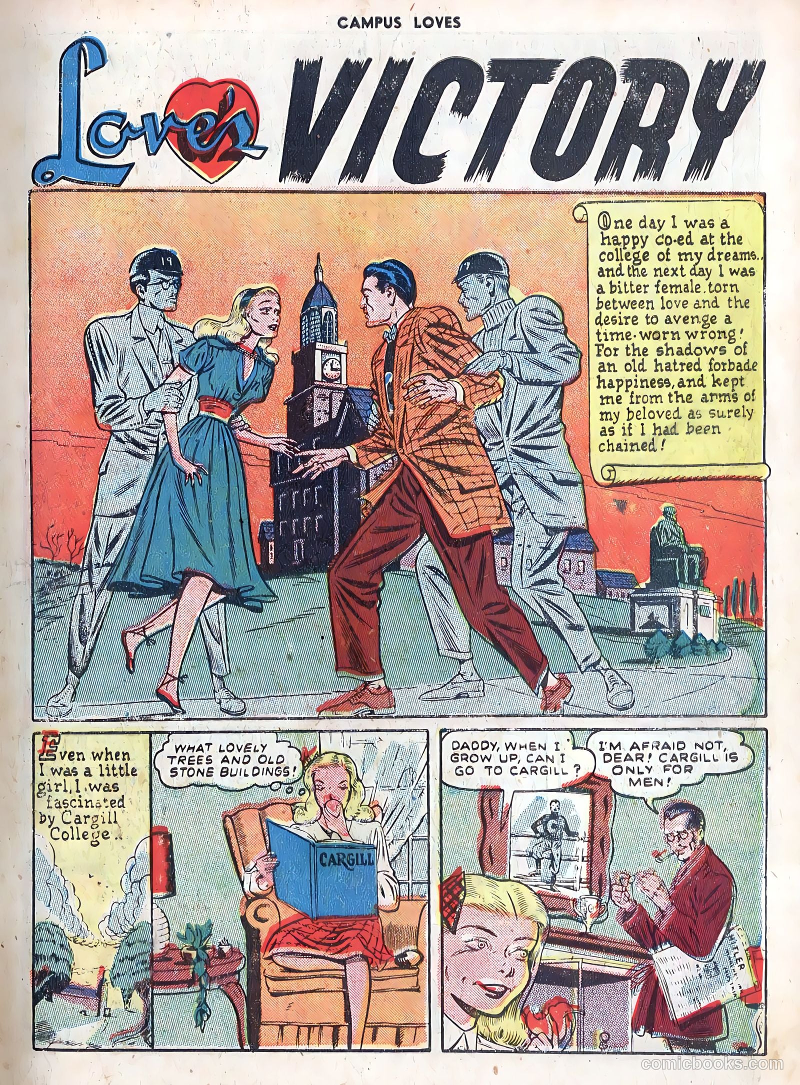 Campus Loves #1 (1949) — page 3 of 36