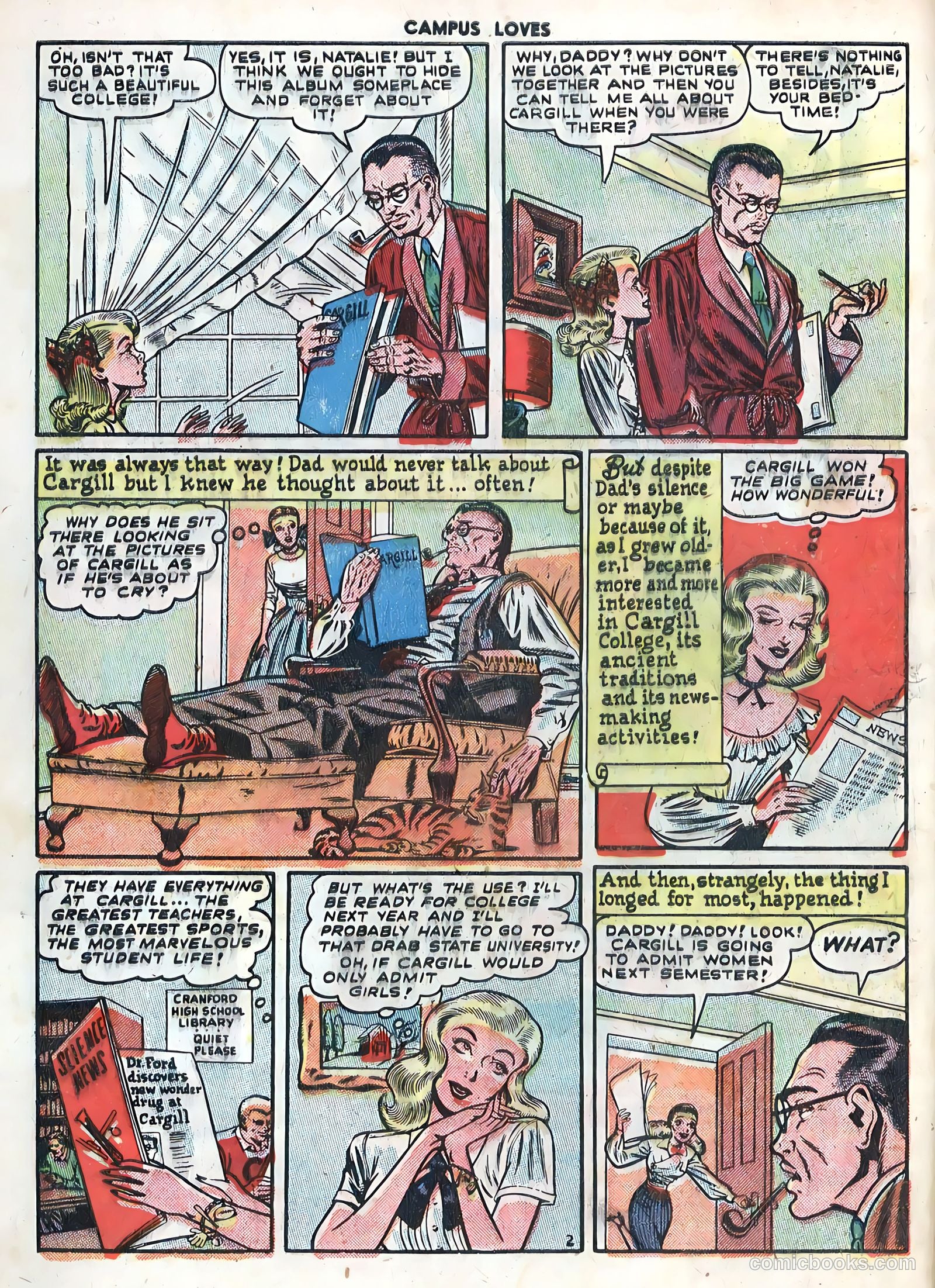 Campus Loves #1 (1949) — page 4 of 36