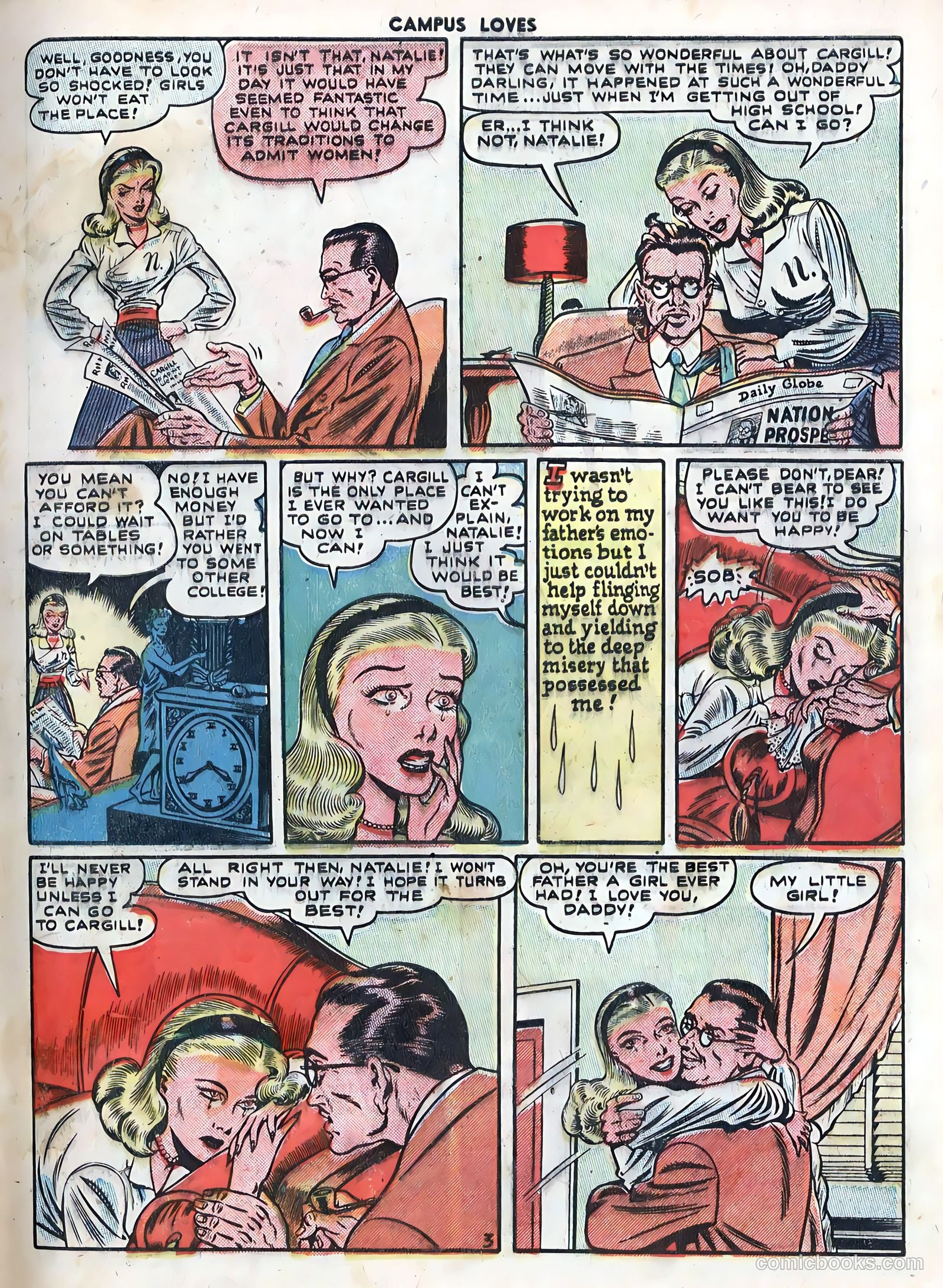 Campus Loves #1 (1949) — page 5 of 36