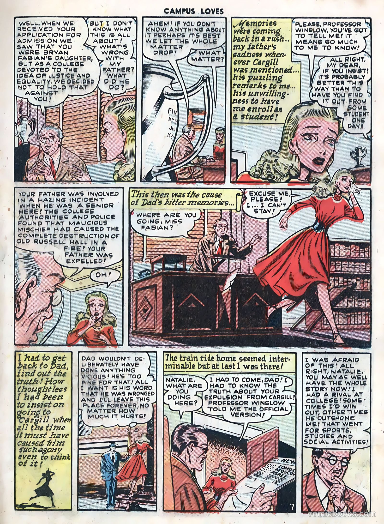 Campus Loves #1 (1949) — page 9 of 36