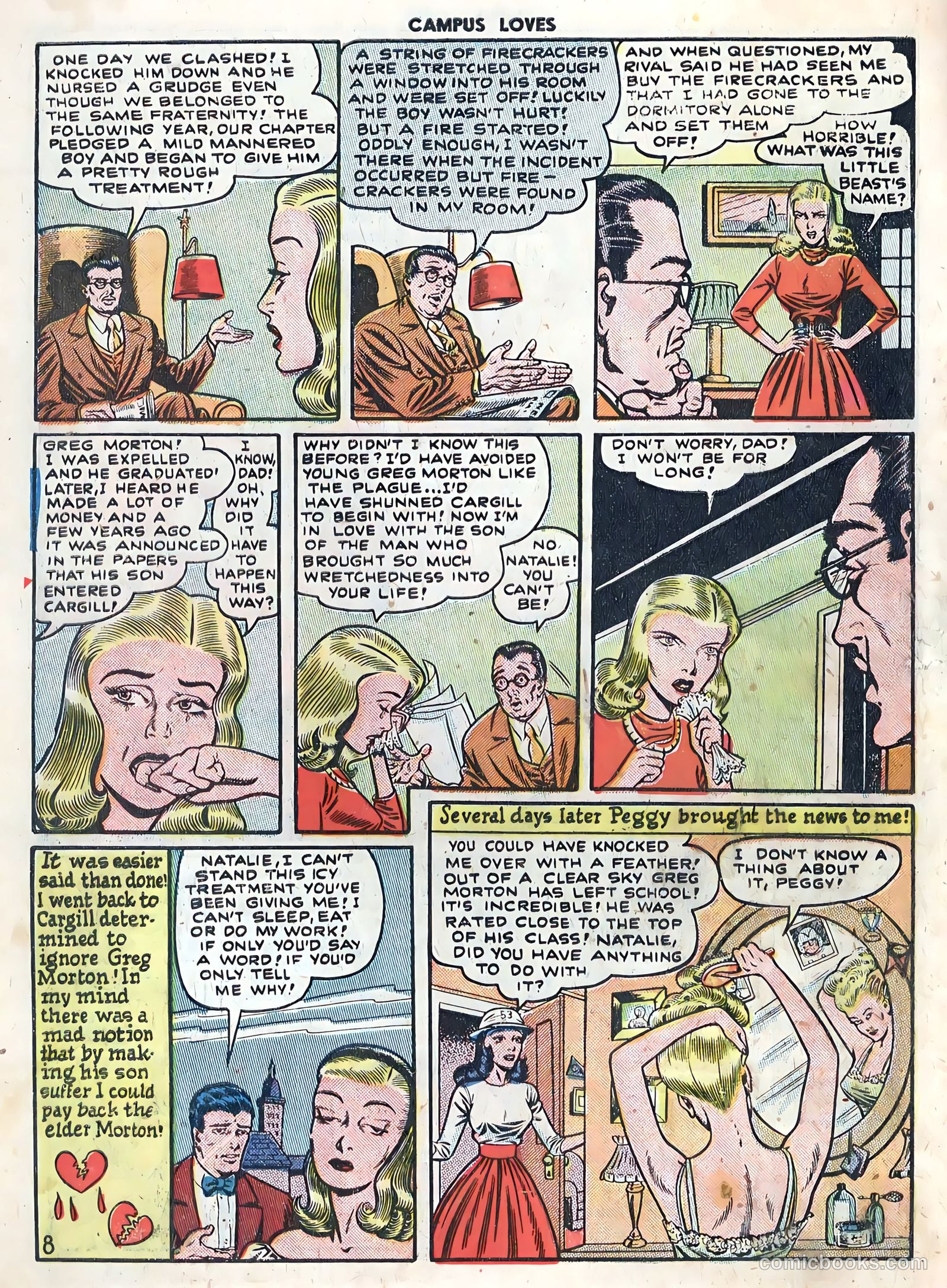 Campus Loves #1 (1949) — page 10 of 36