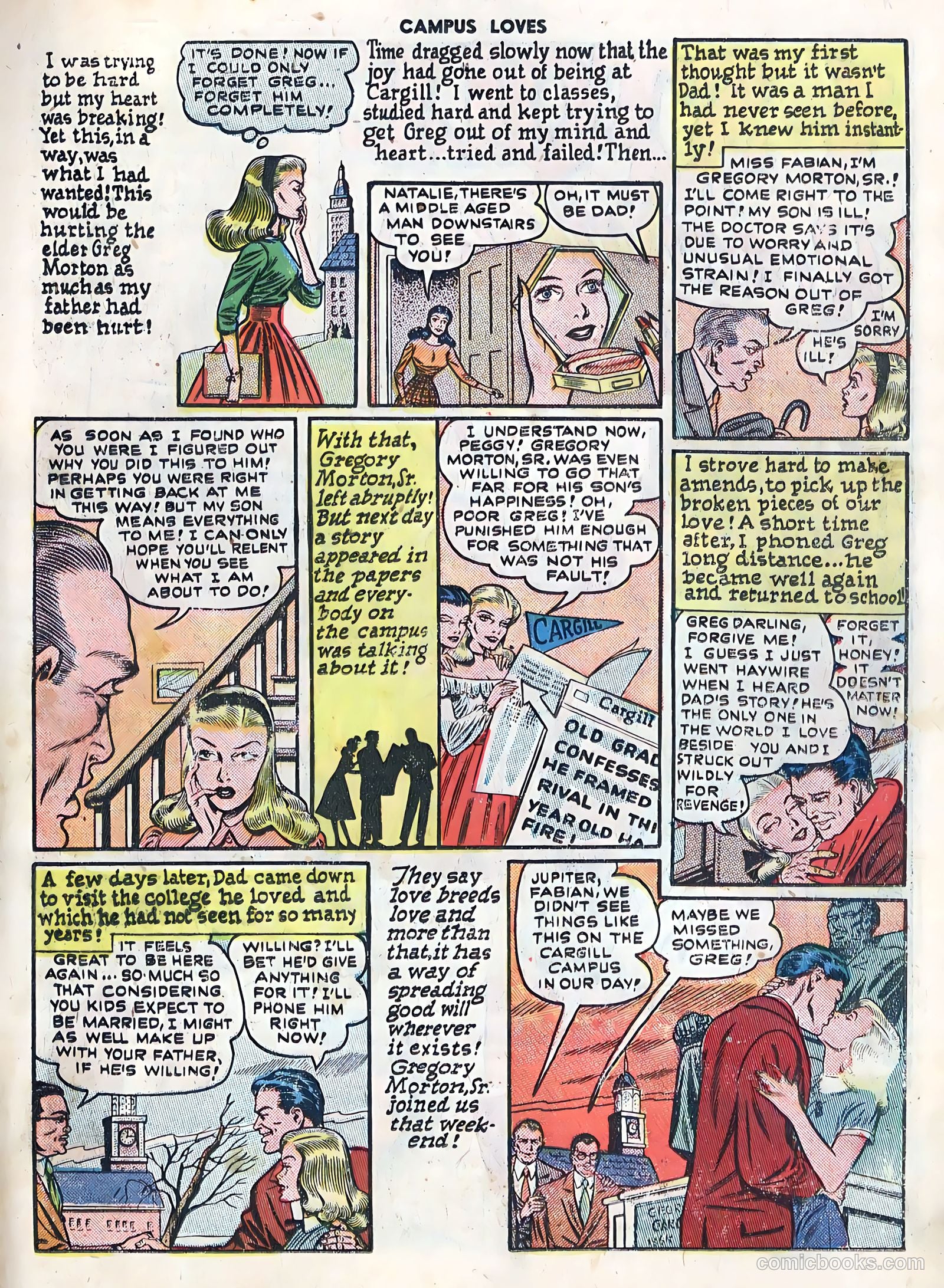 Campus Loves #1 (1949) — page 11 of 36
