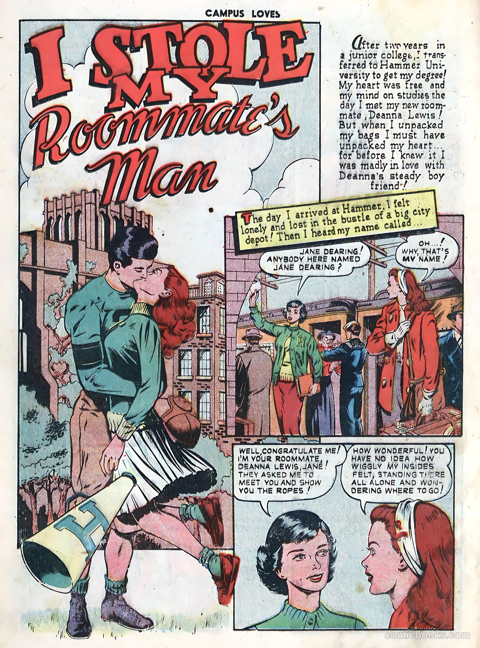 Campus Loves #1 (1949) — page 12 of 36