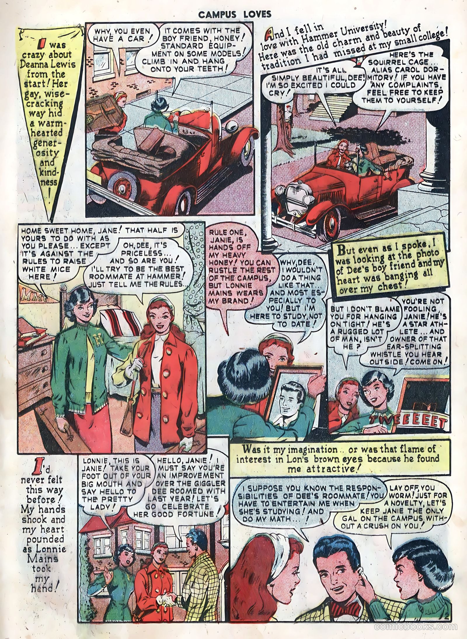 Campus Loves #1 (1949) — page 13 of 36